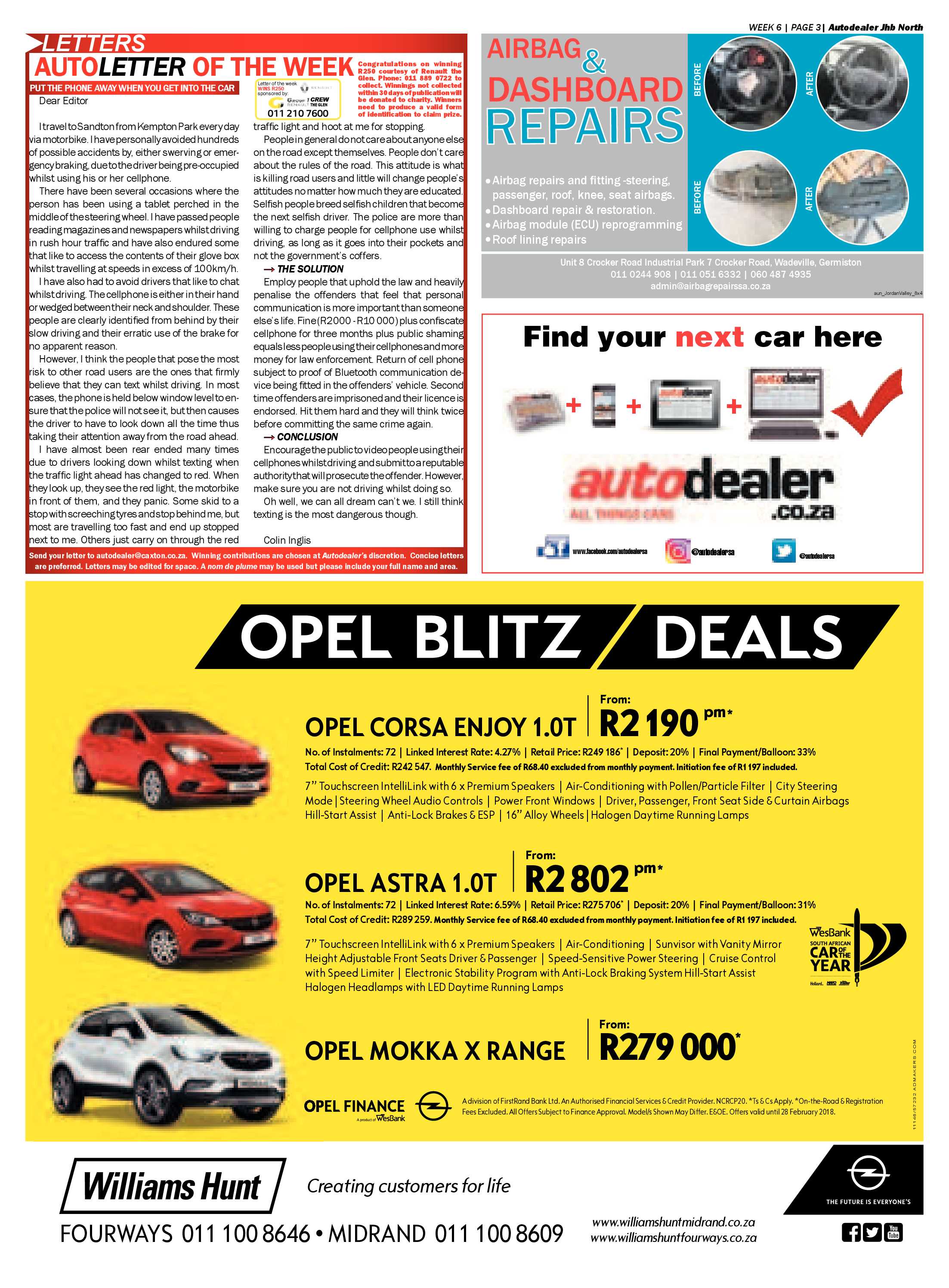 Auto Dealer North – 6 Feb 2018 page 3