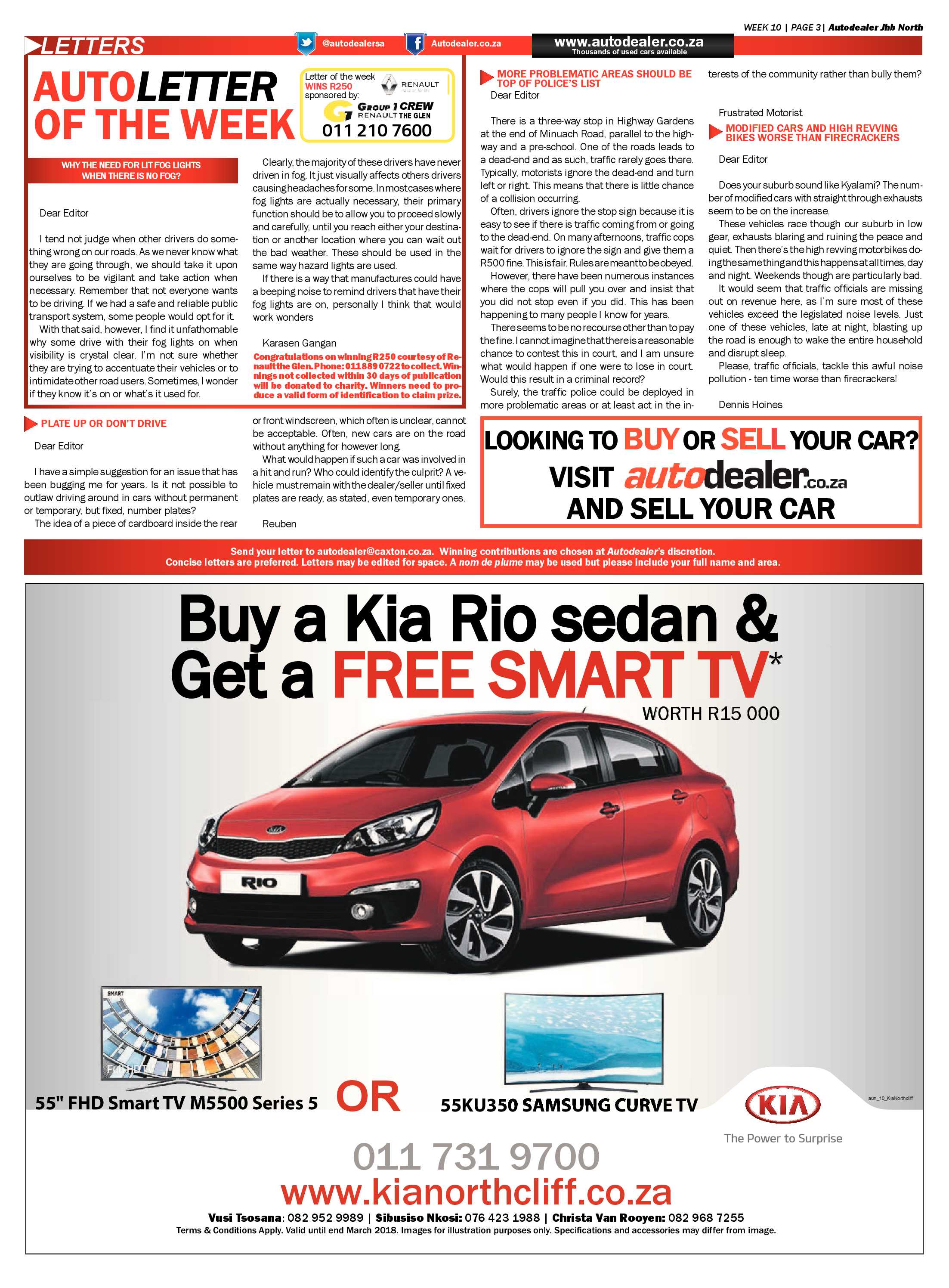 Autodealer North 10 – 6 March, 2018 page 3