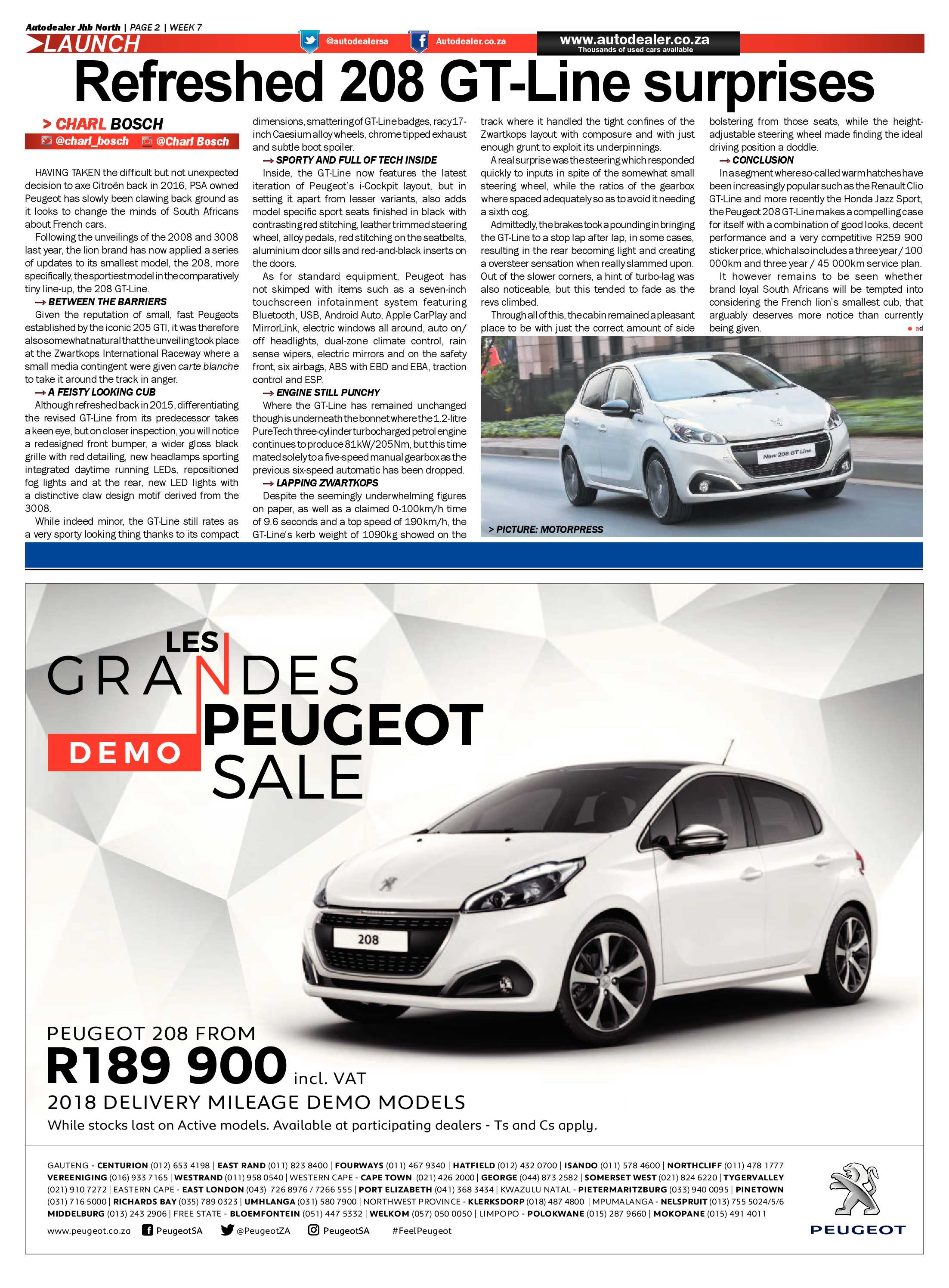 Autodealer North 7-13 February, 2018 page 2