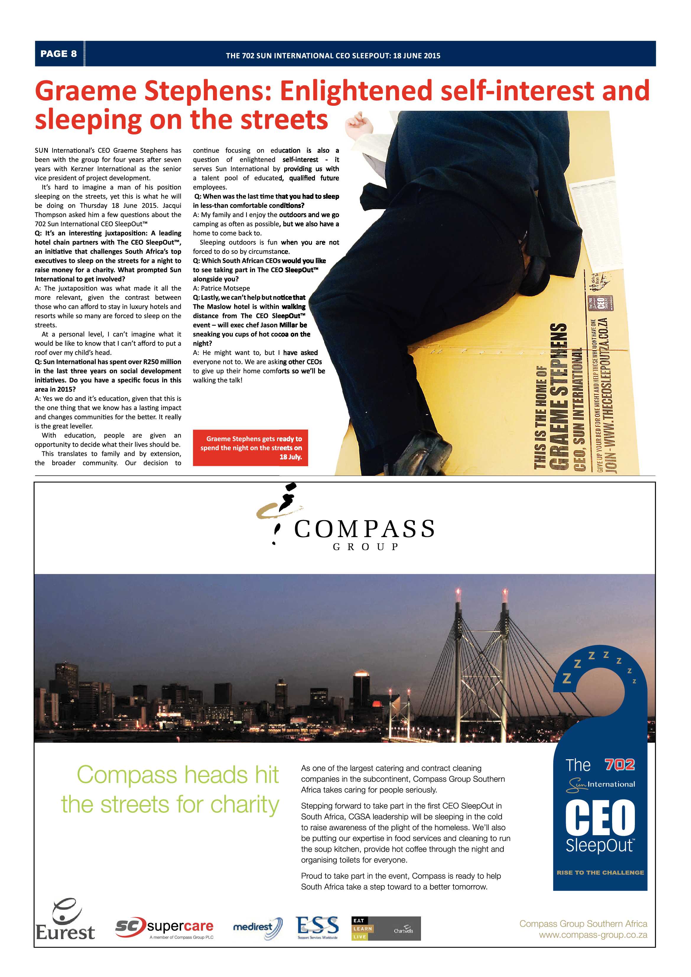 CEO Sleepout page 10