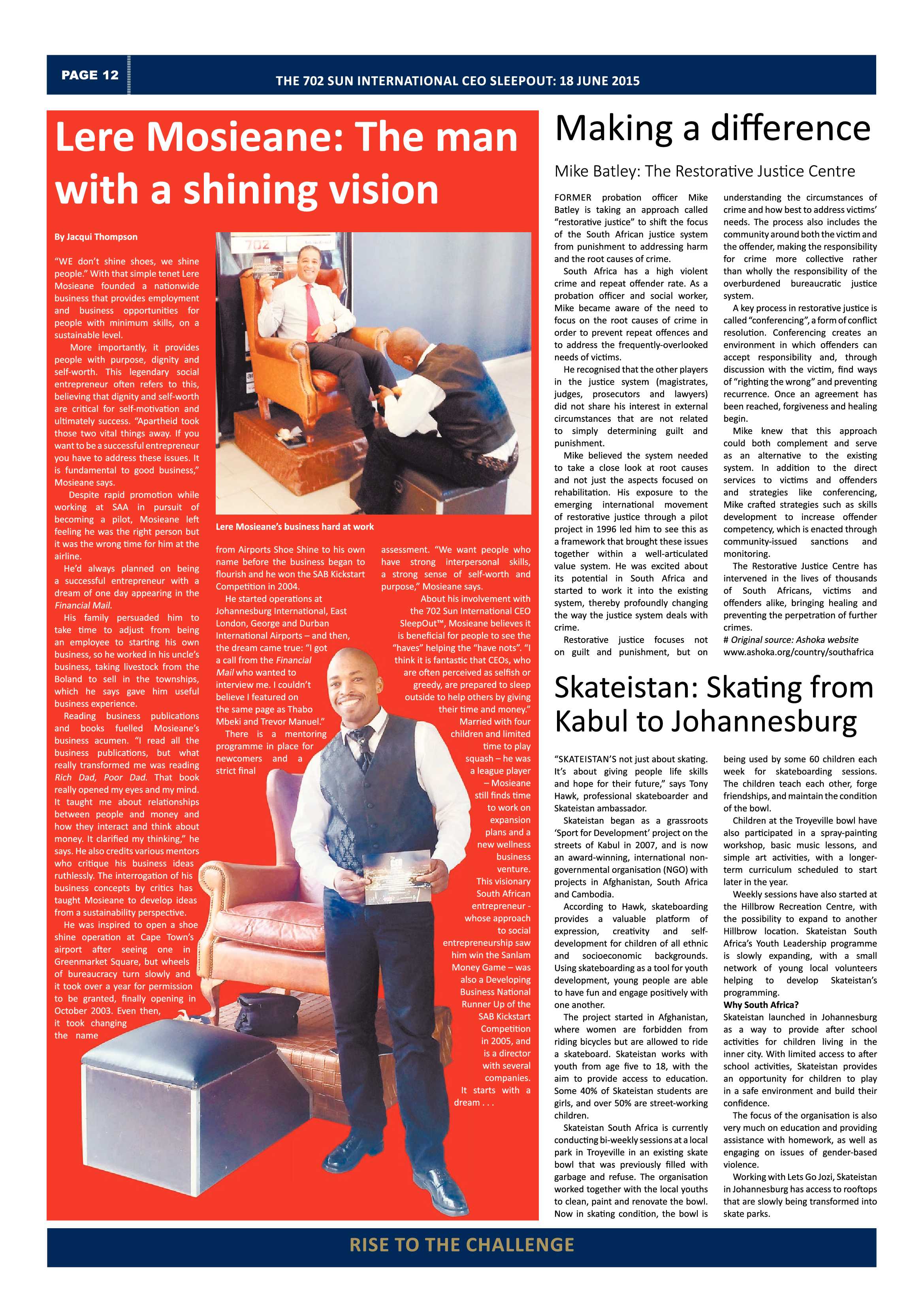 CEO Sleepout page 14