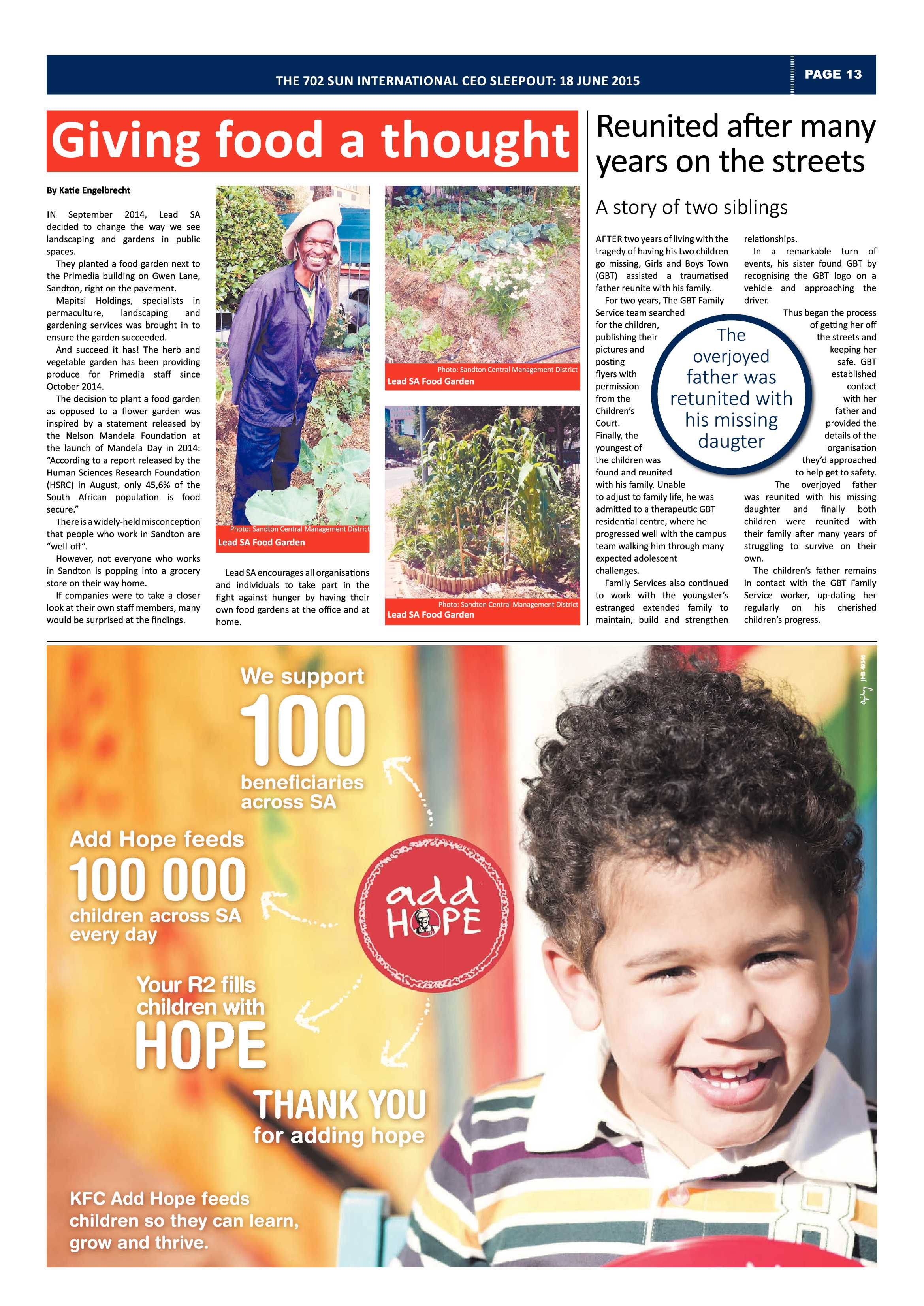 CEO Sleepout page 15