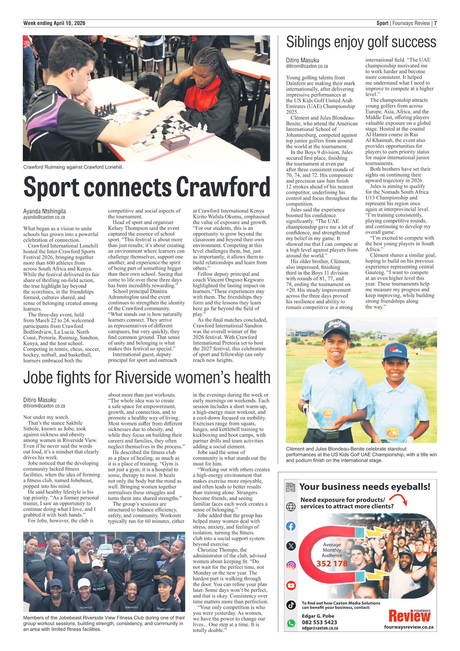Fourways Review 10 April 2026 page 7