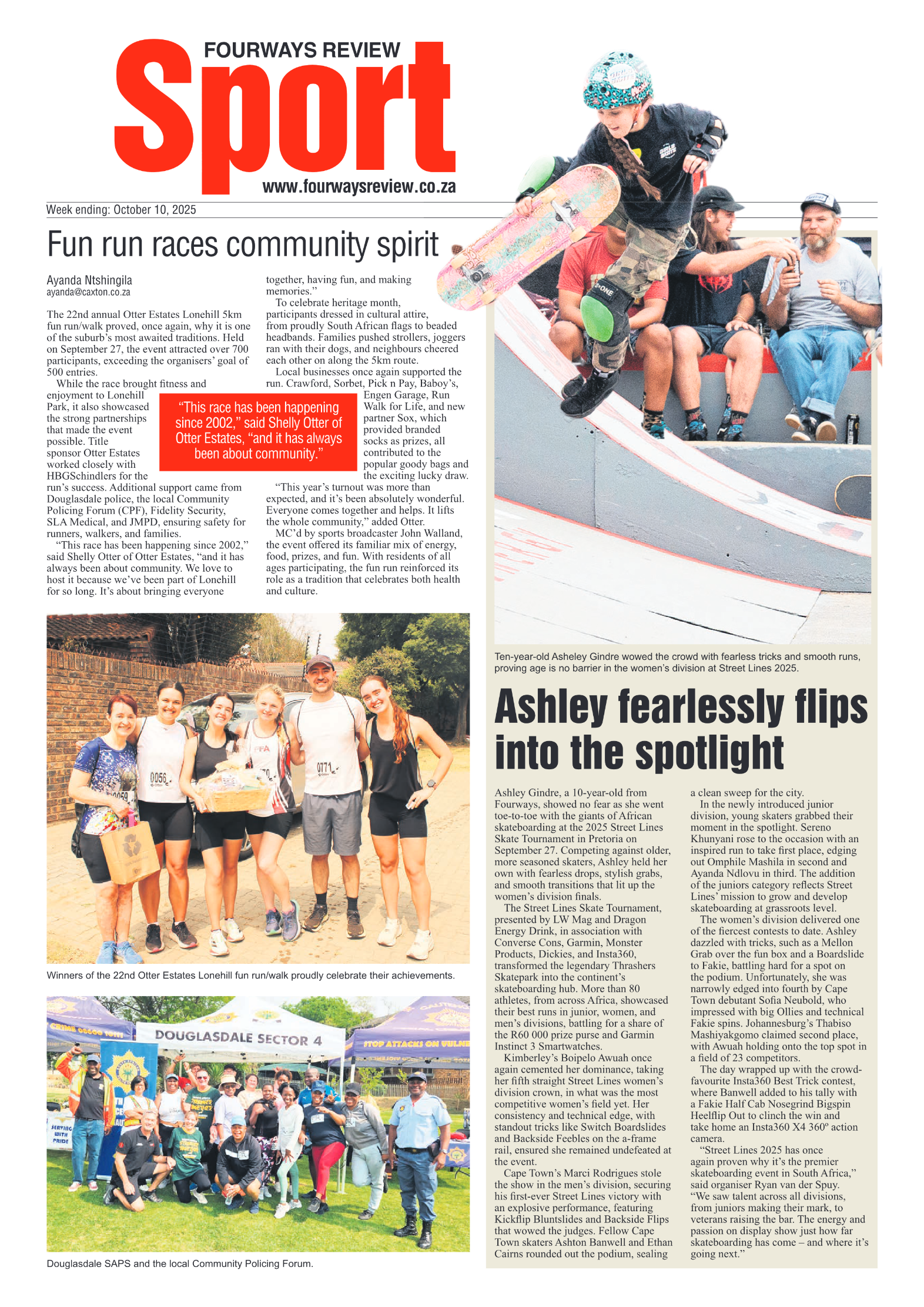Fourways Review 10 October 2025 page 10