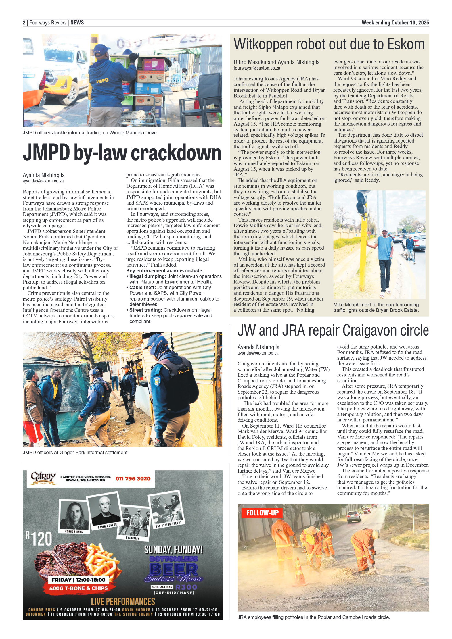Fourways Review 10 October 2025 page 4