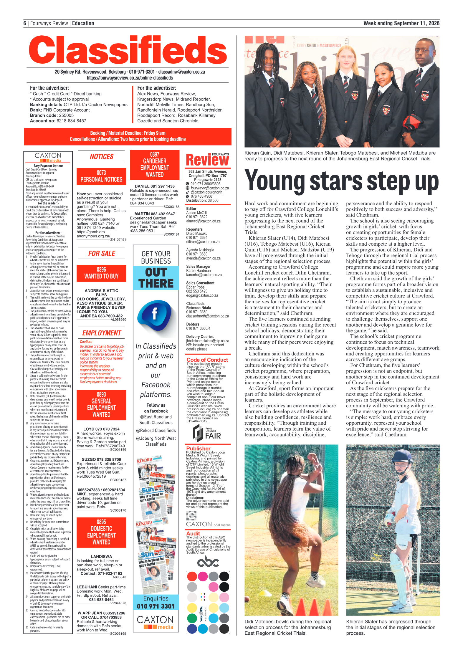 Fourways Review 11 September 2026 page 6