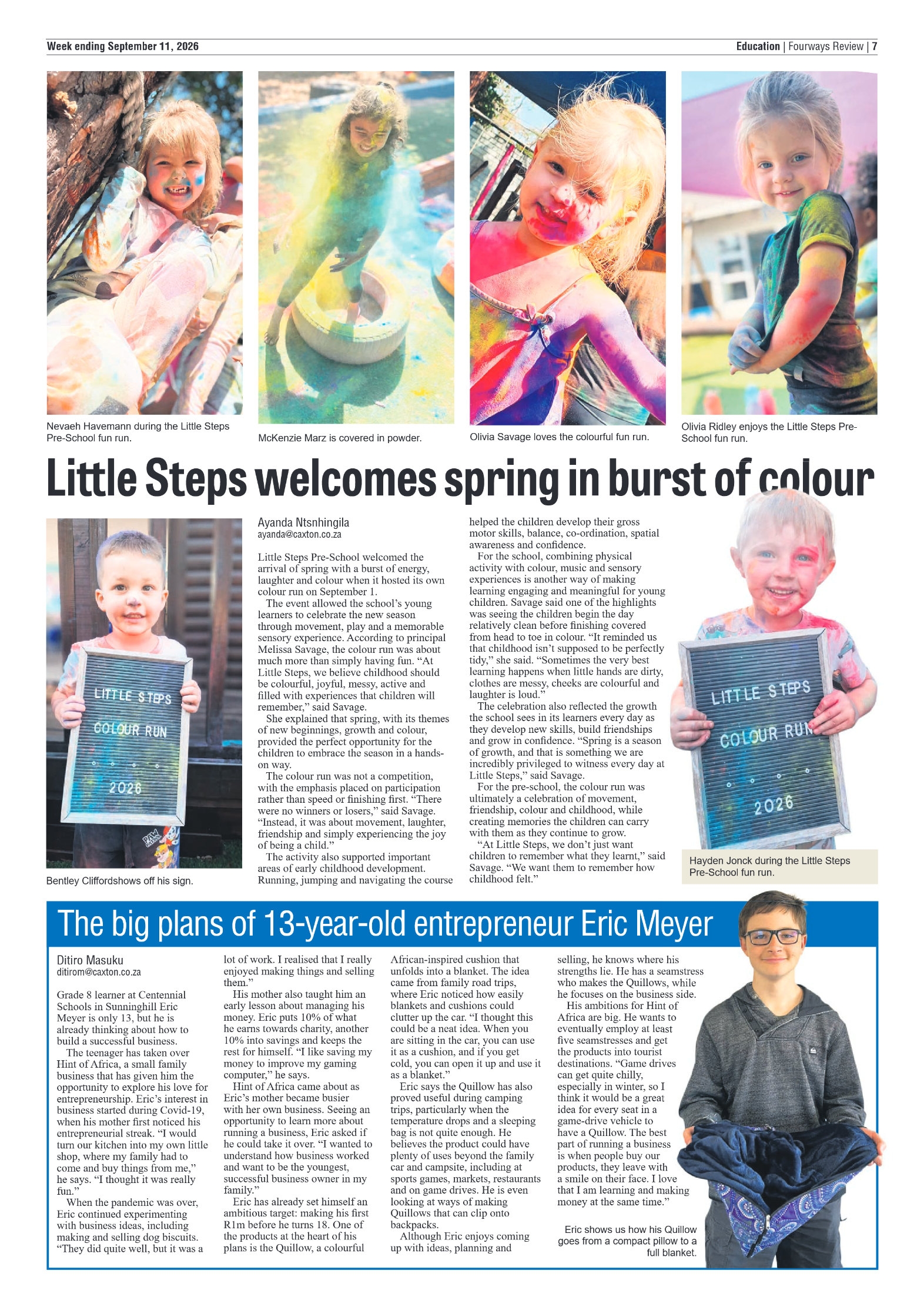 Fourways Review 11 September 2026 page 7