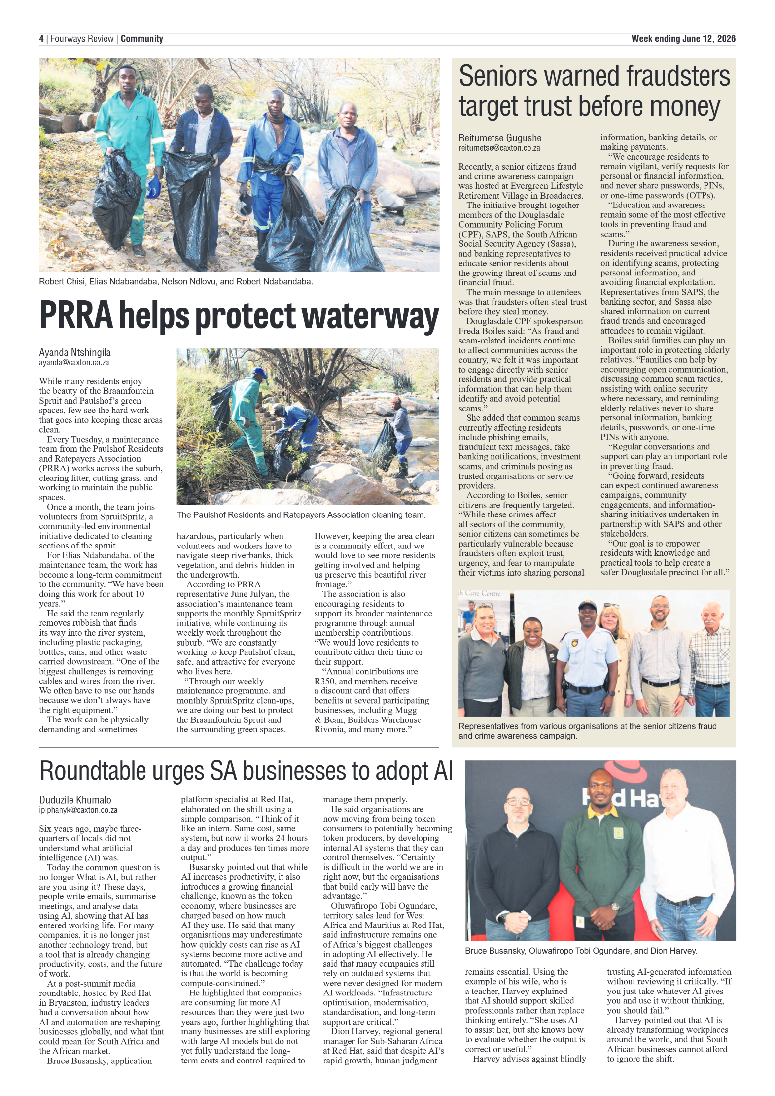 Fourways Review 12 June 2026 page 4