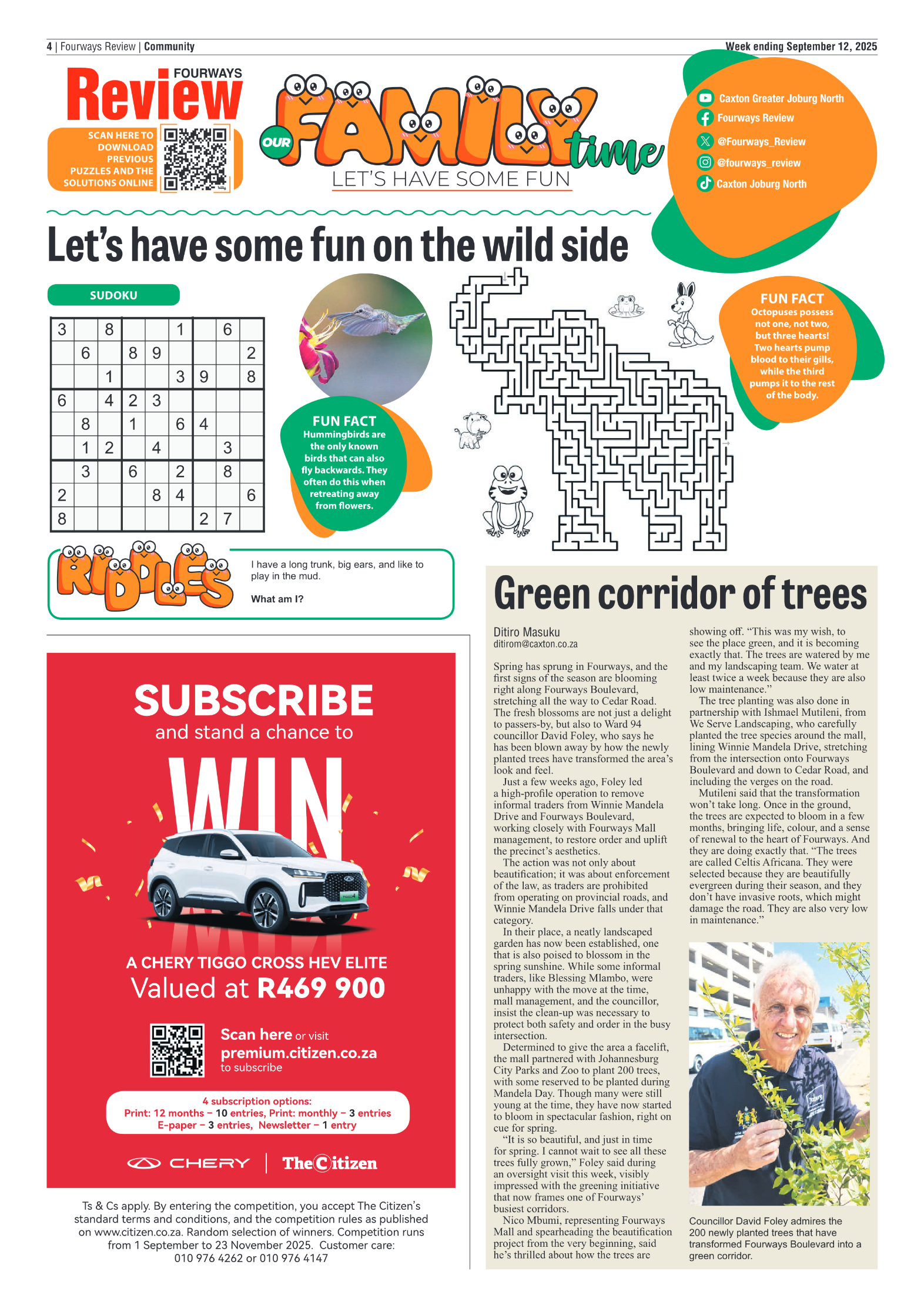 Fourways Review 12 September 2025 page 4