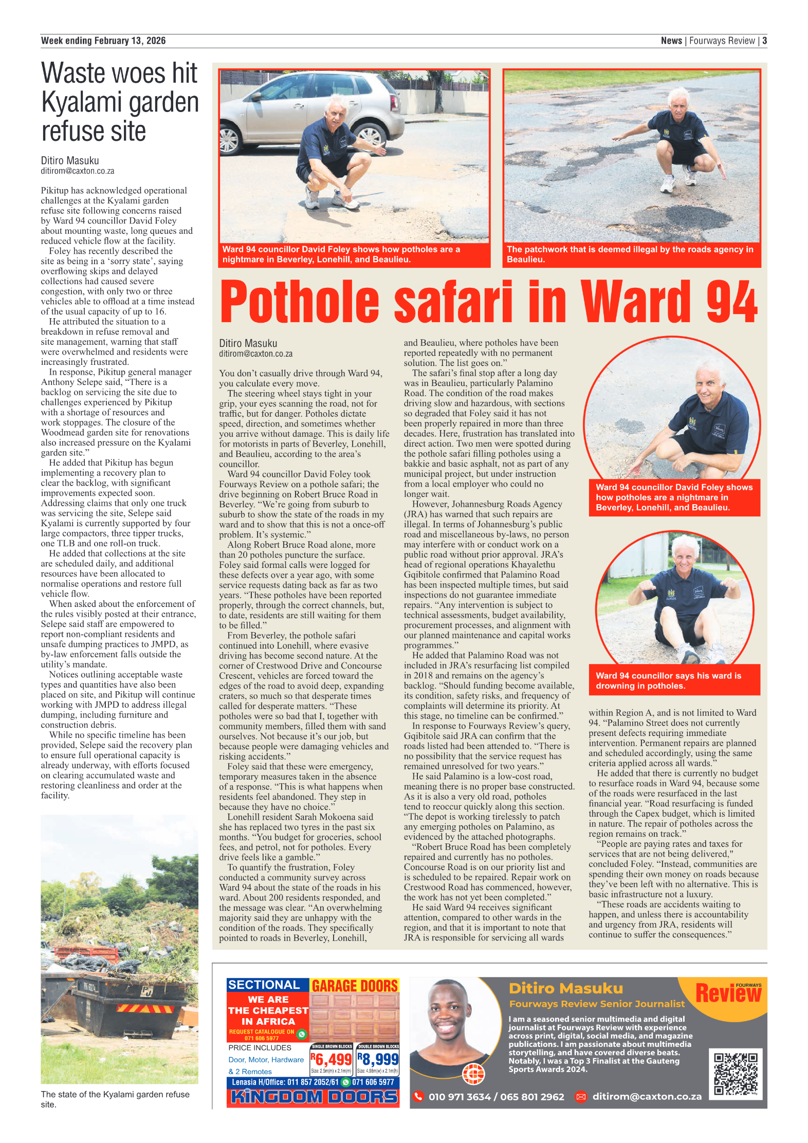 Fourways Review 13 February 2026 page 3