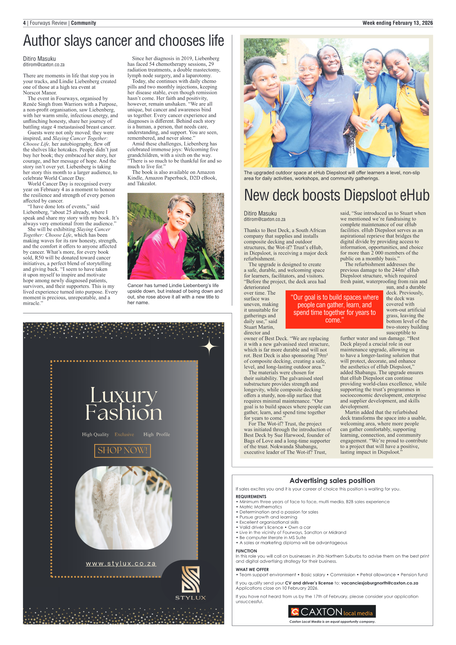 Fourways Review 13 February 2026 page 4