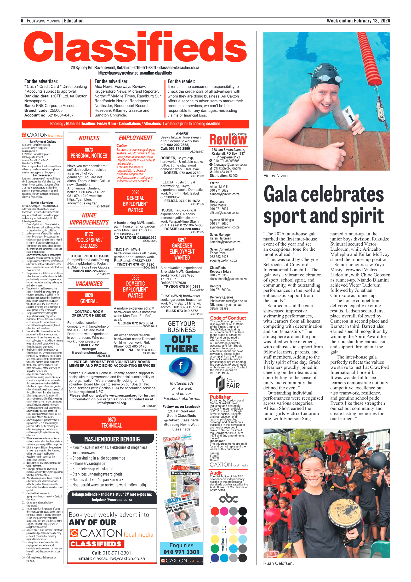 Fourways Review 13 February 2026 page 6