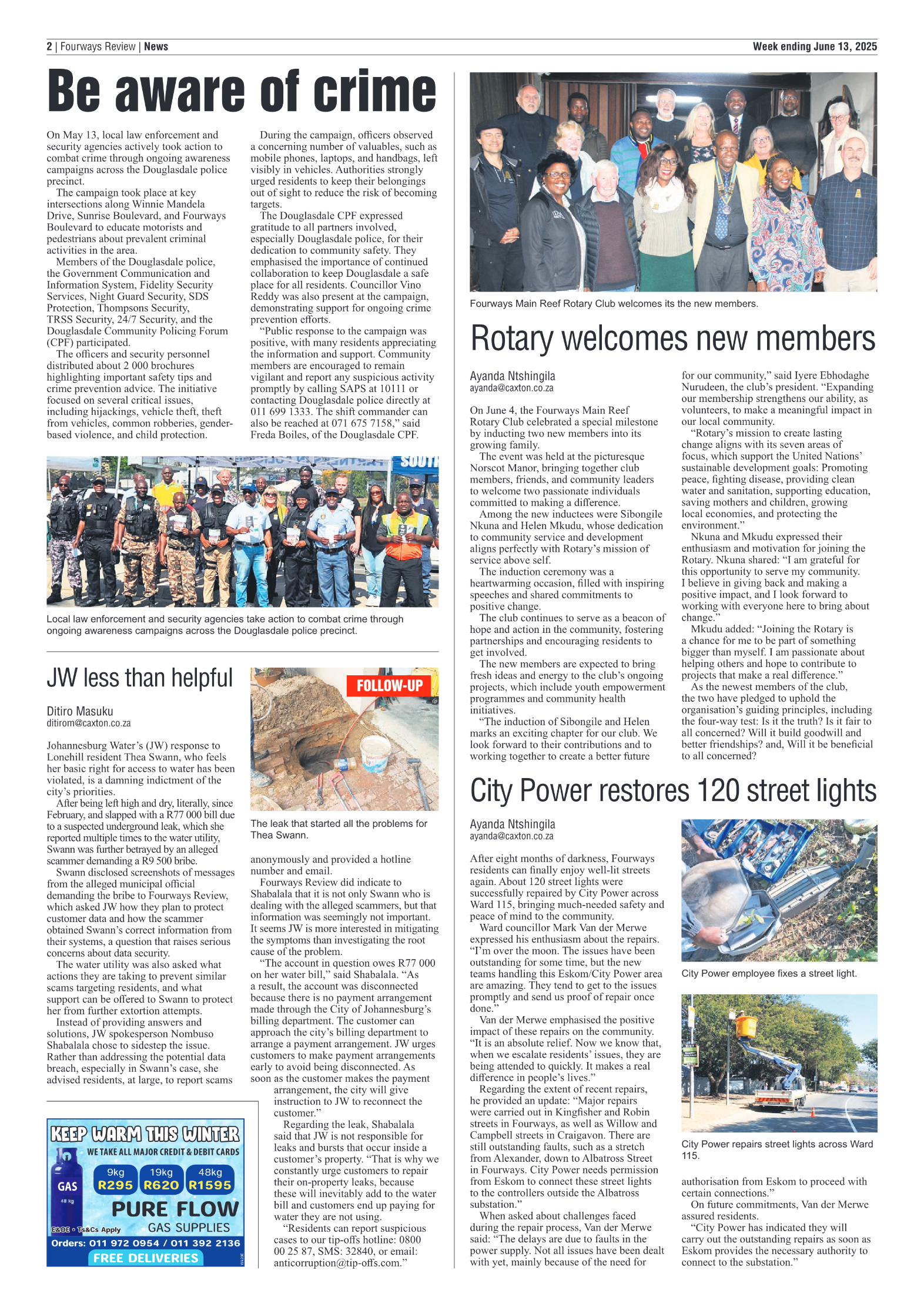 Fourways Review 13 June 2025 page 4