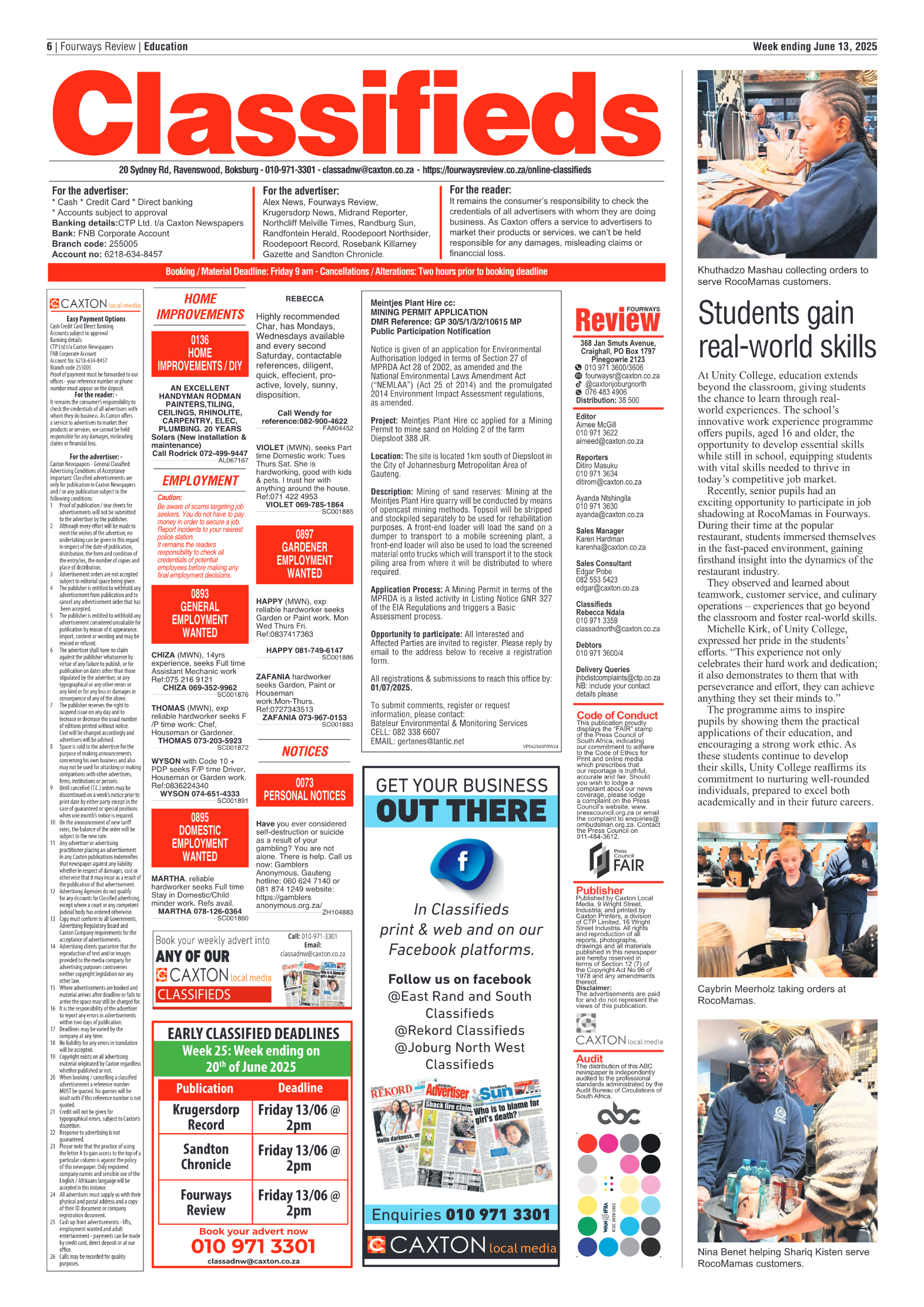 Fourways Review 13 June 2025 page 8