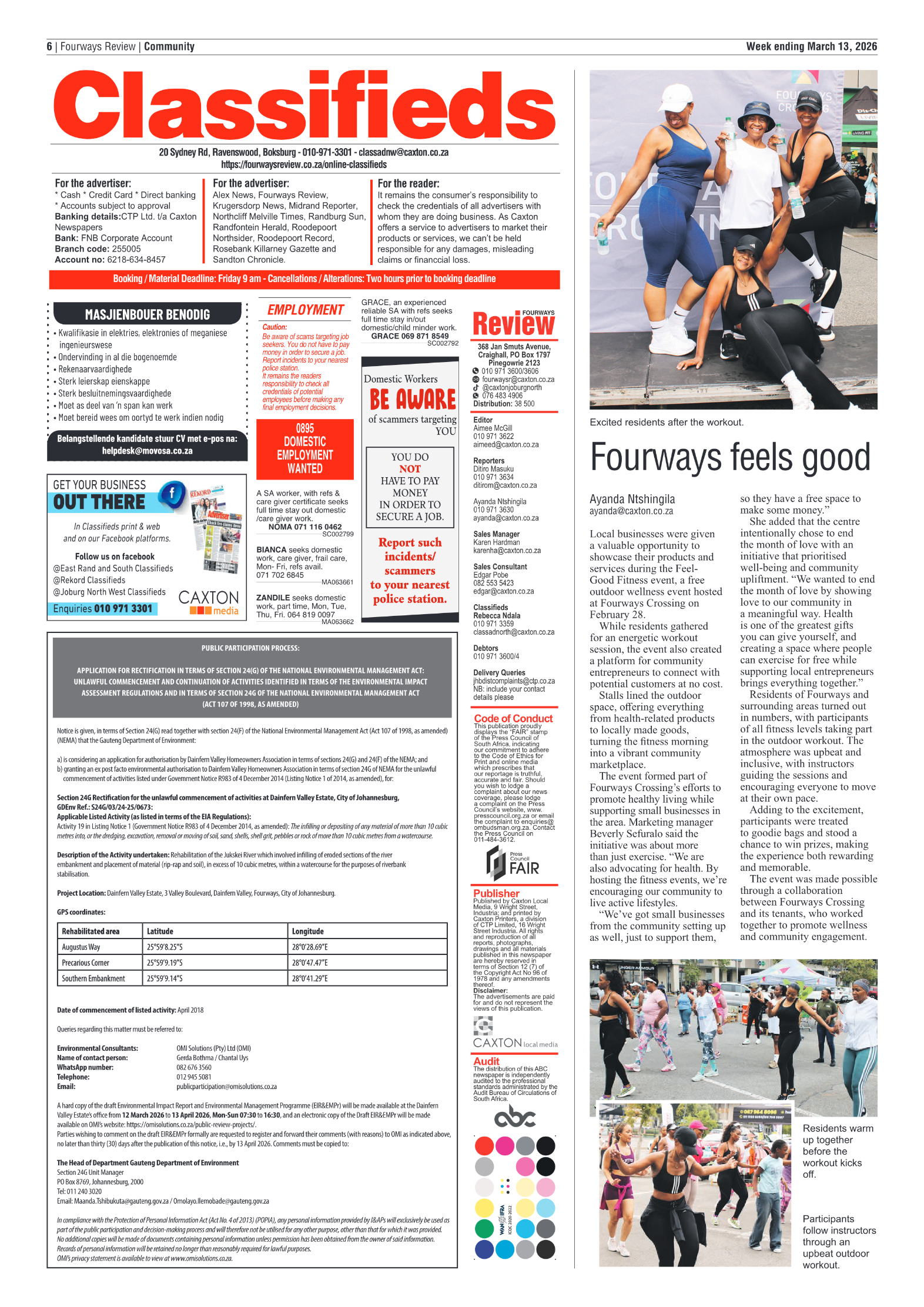Fourways Review 13 March 2026 page 6