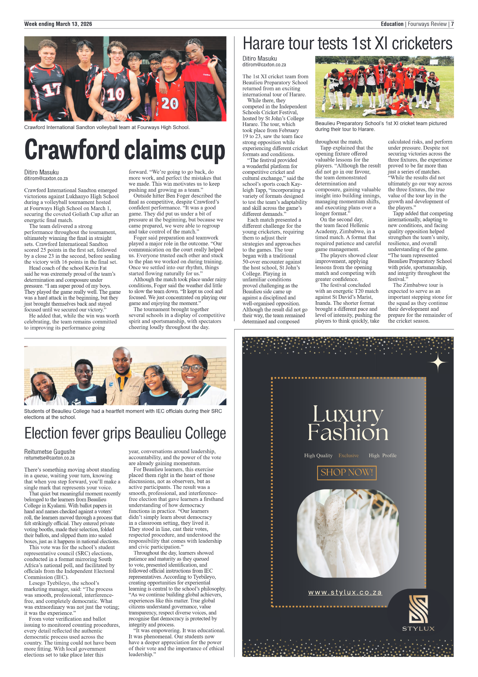 Fourways Review 13 March 2026 page 7