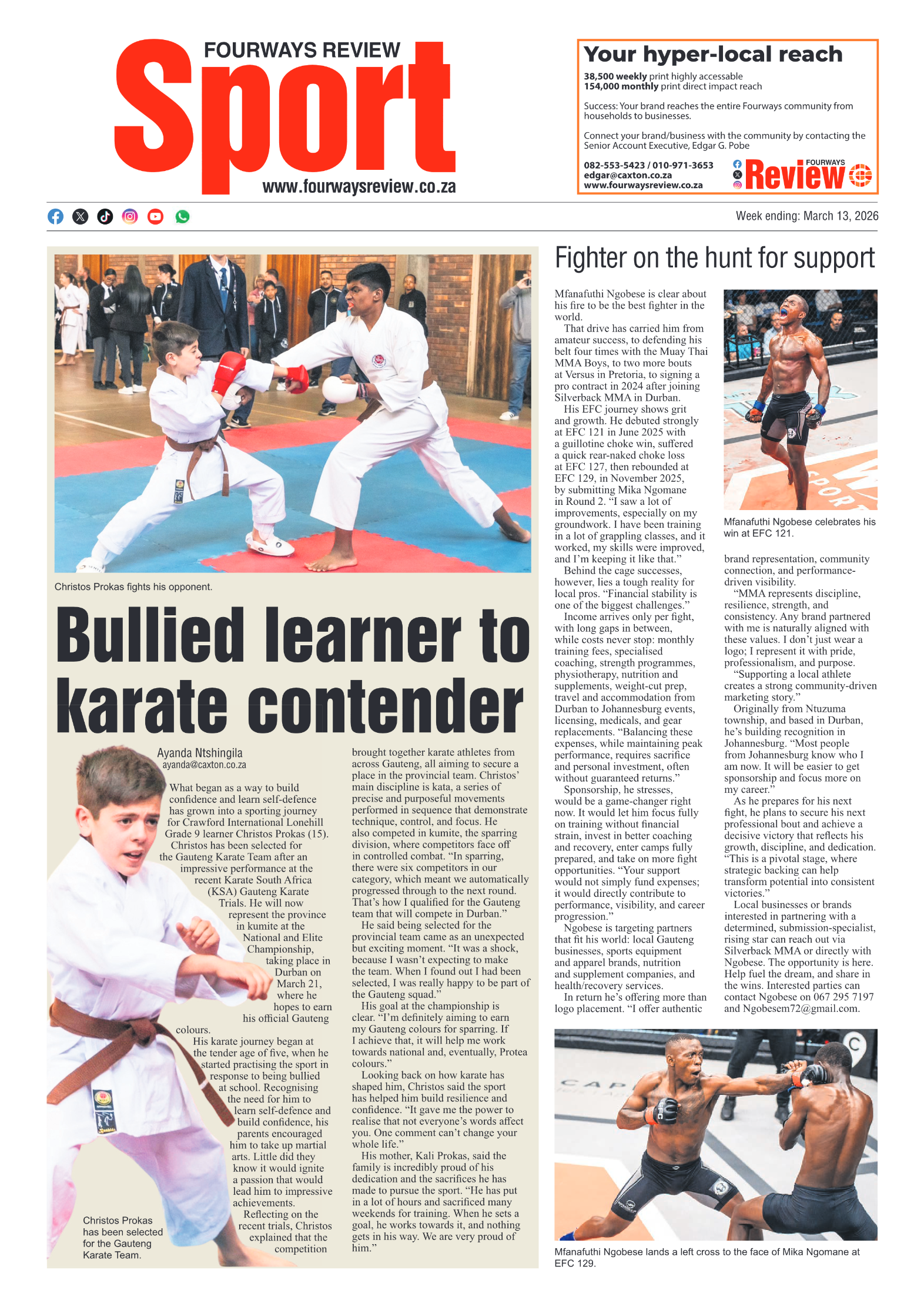 Fourways Review 13 March 2026 page 8