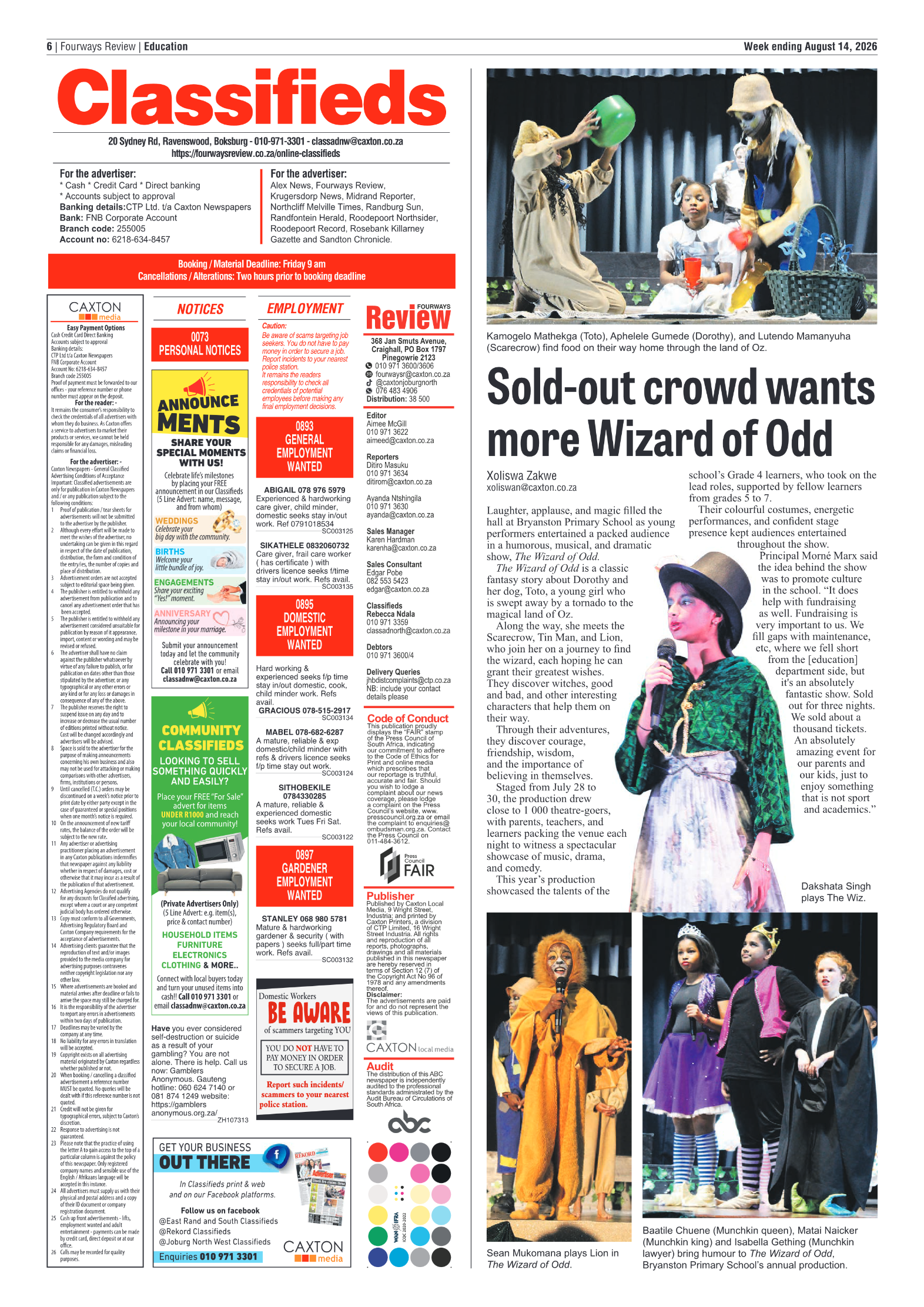 Fourways Review 14 August 2026 page 6