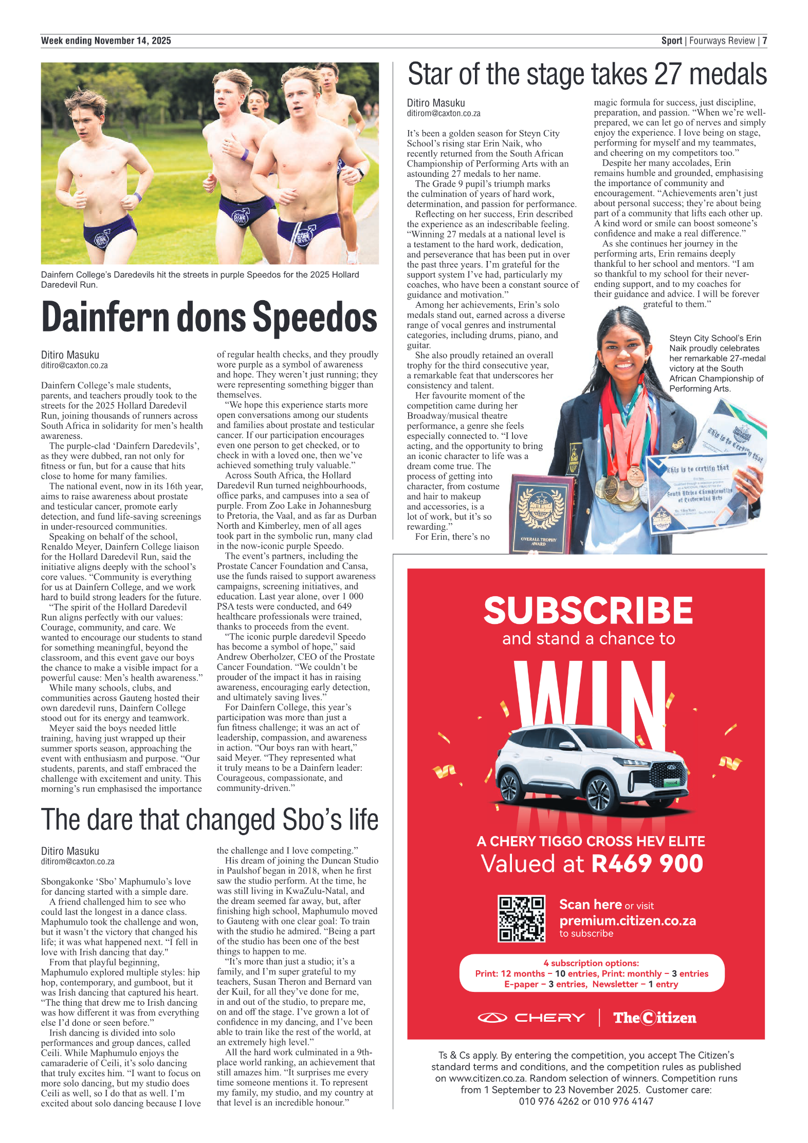 Fourways Review 14 November 2025 page 9