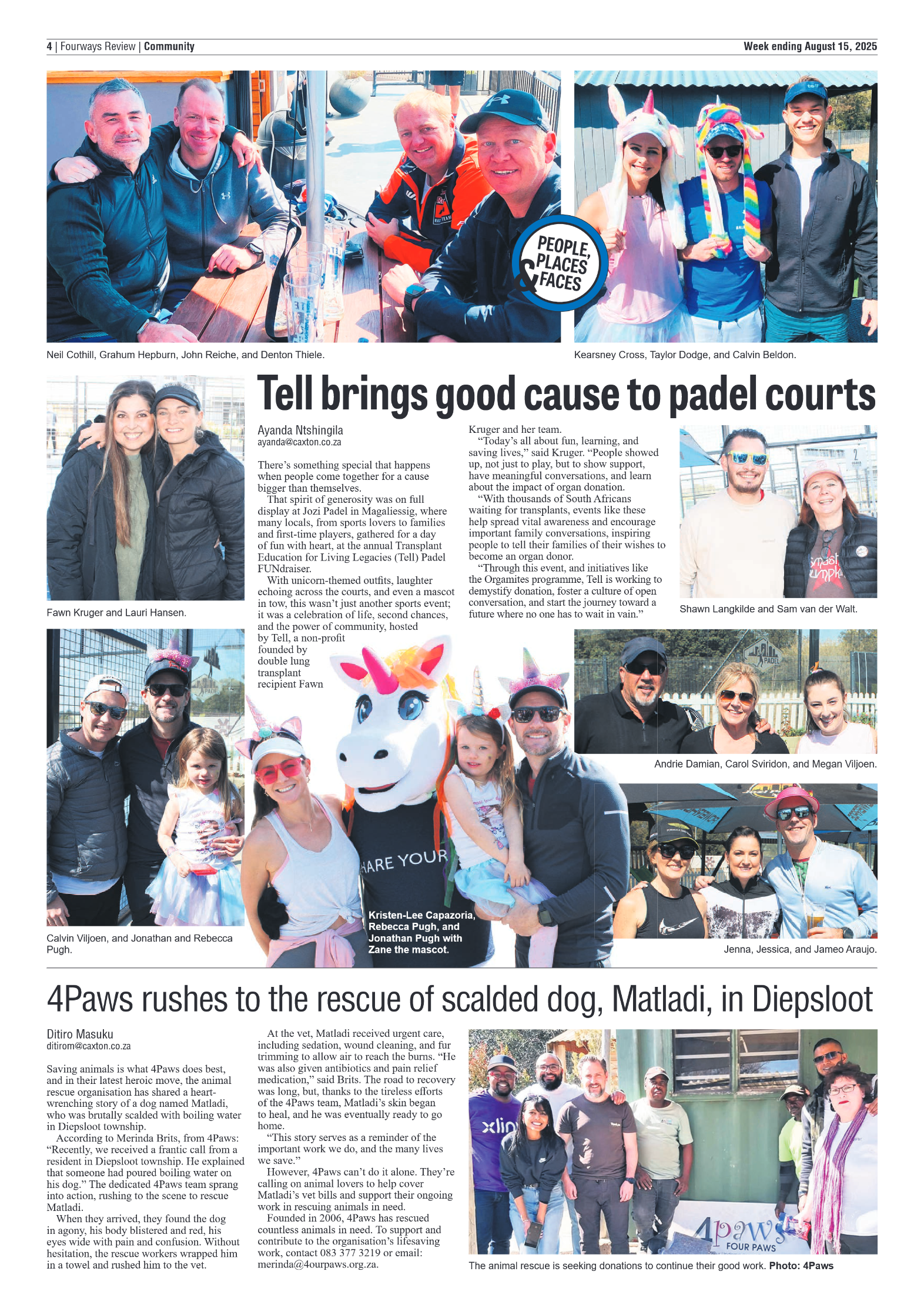 Fourways Review 15 August 2025 page 6