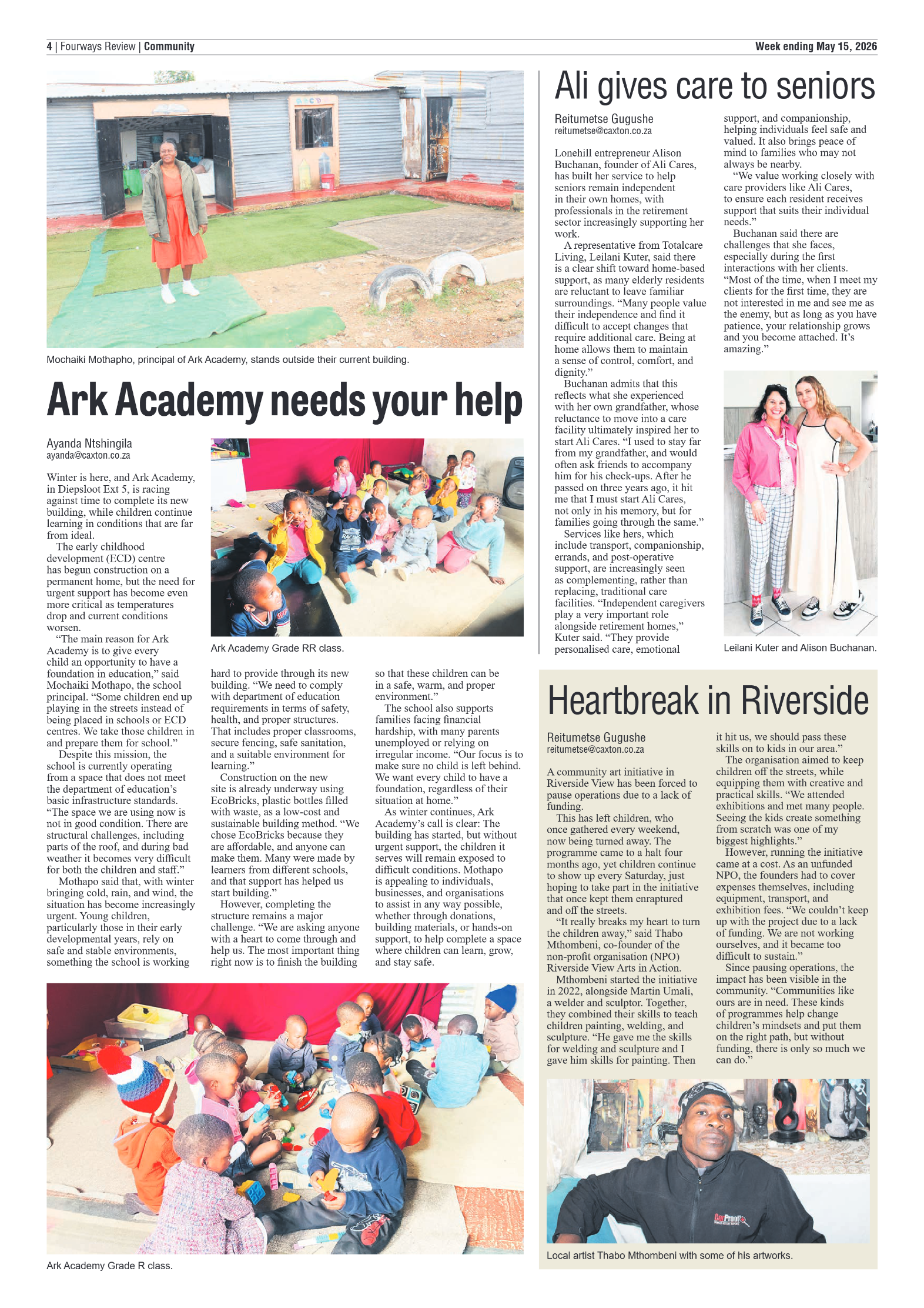 Fourways Review 15 May 2026 page 4