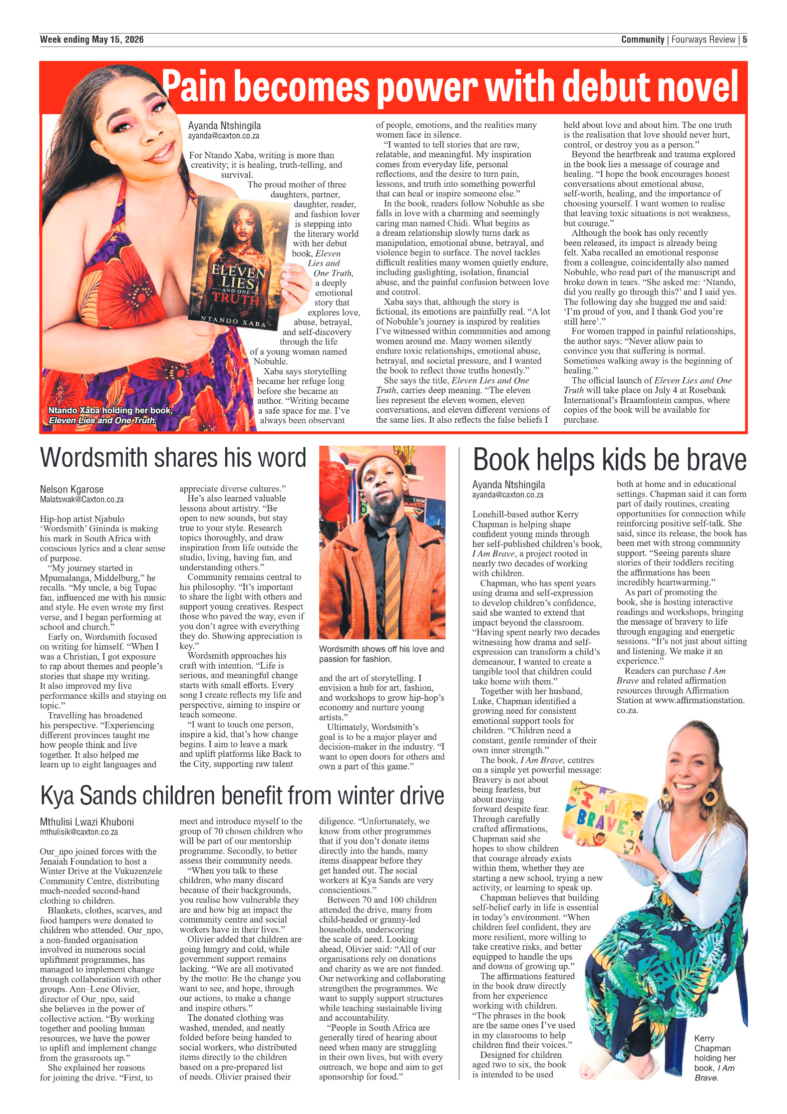 Fourways Review 15 May 2026 page 5