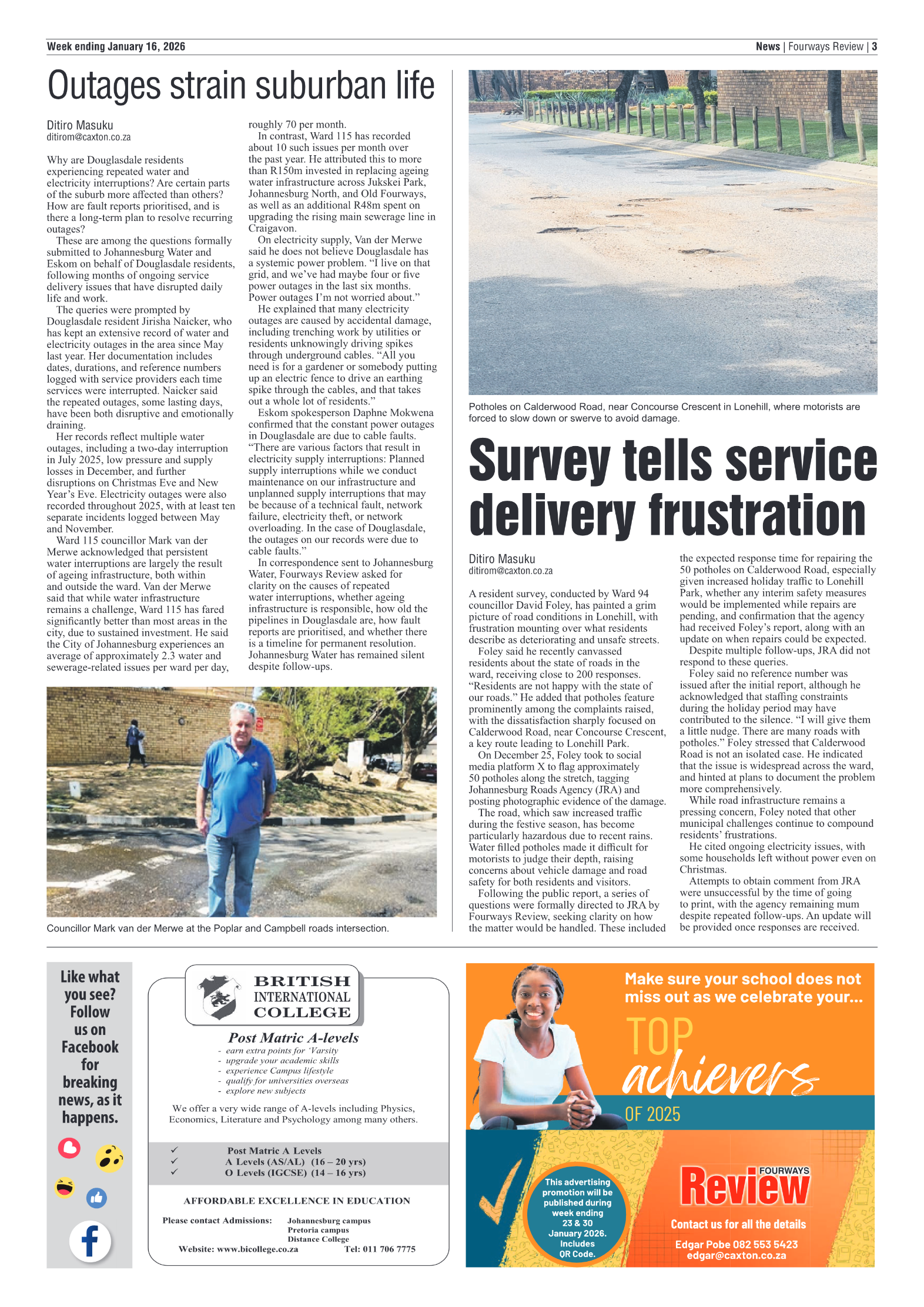 Fourways Review 16 January 2026 page 5