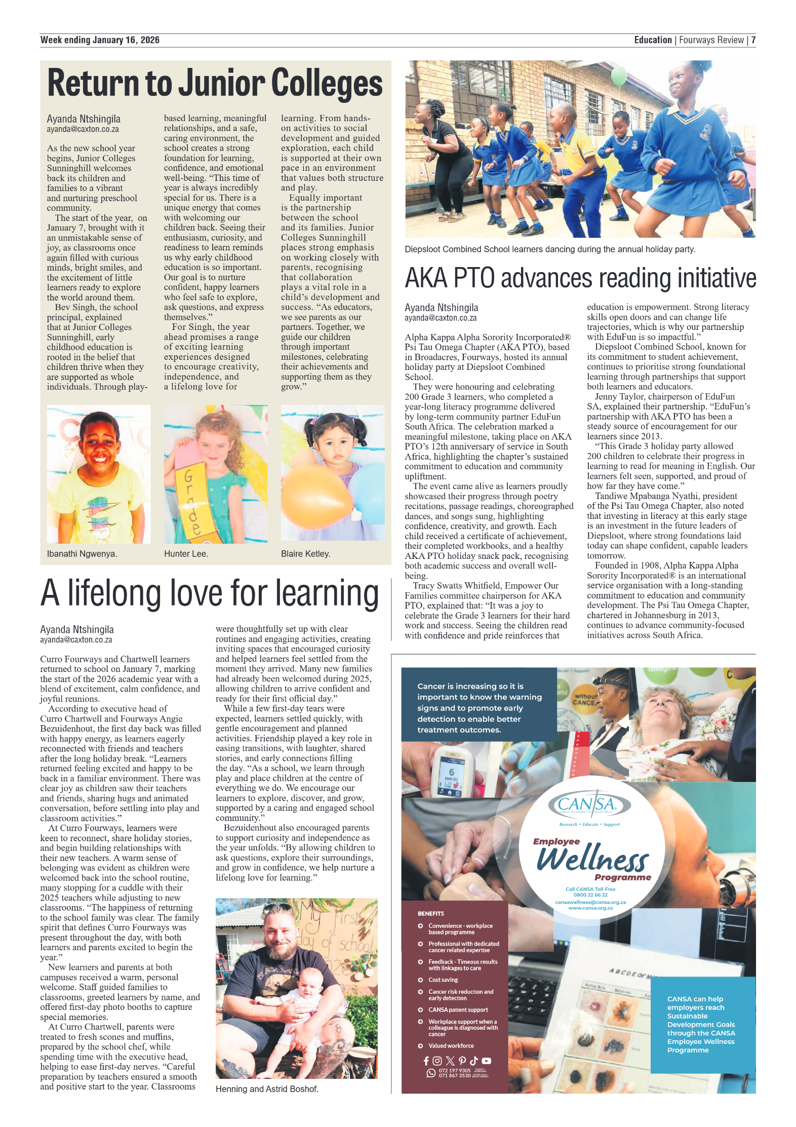 Fourways Review 16 January 2026 page 9