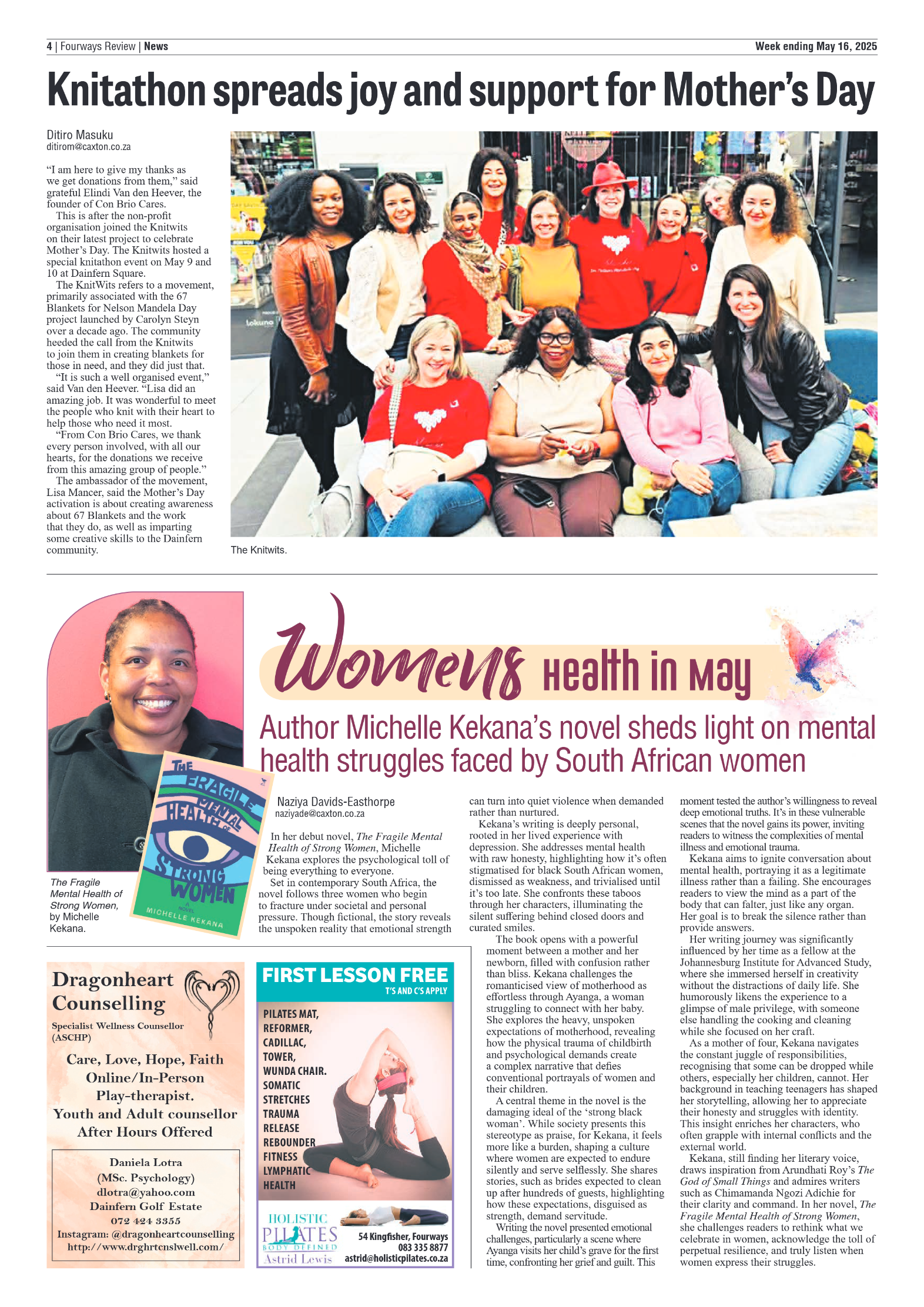 Fourways Review 16 May 2025 page 6