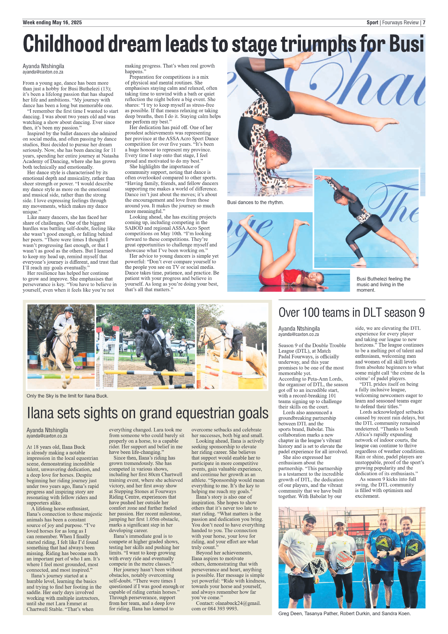 Fourways Review 16 May 2025 page 9