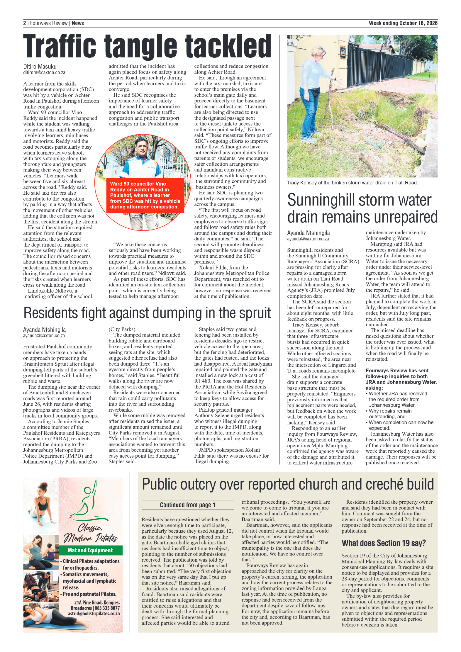 Fourways Review 16 October 2026 page 2