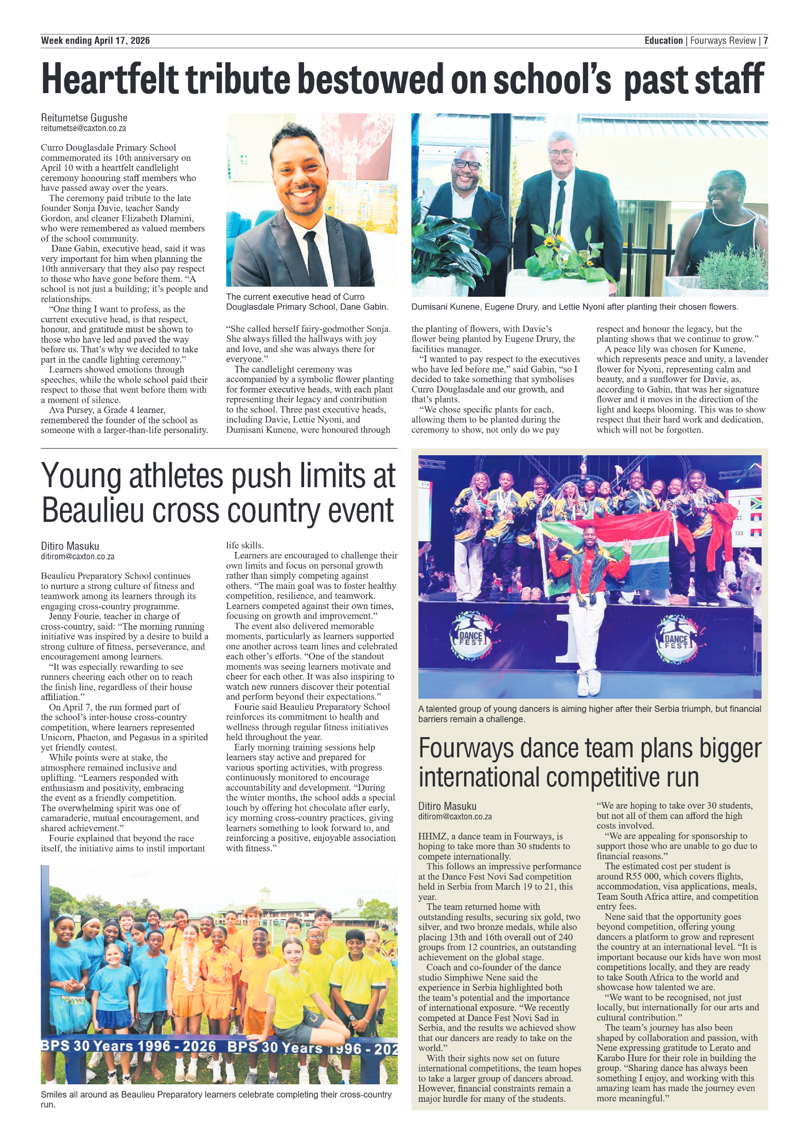 Fourways Review 17 April 2026 page 7