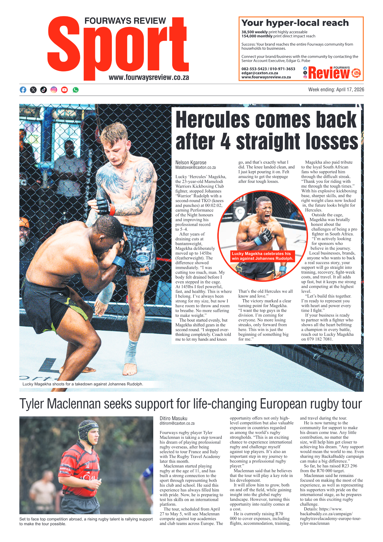 Fourways Review 17 April 2026 page 8