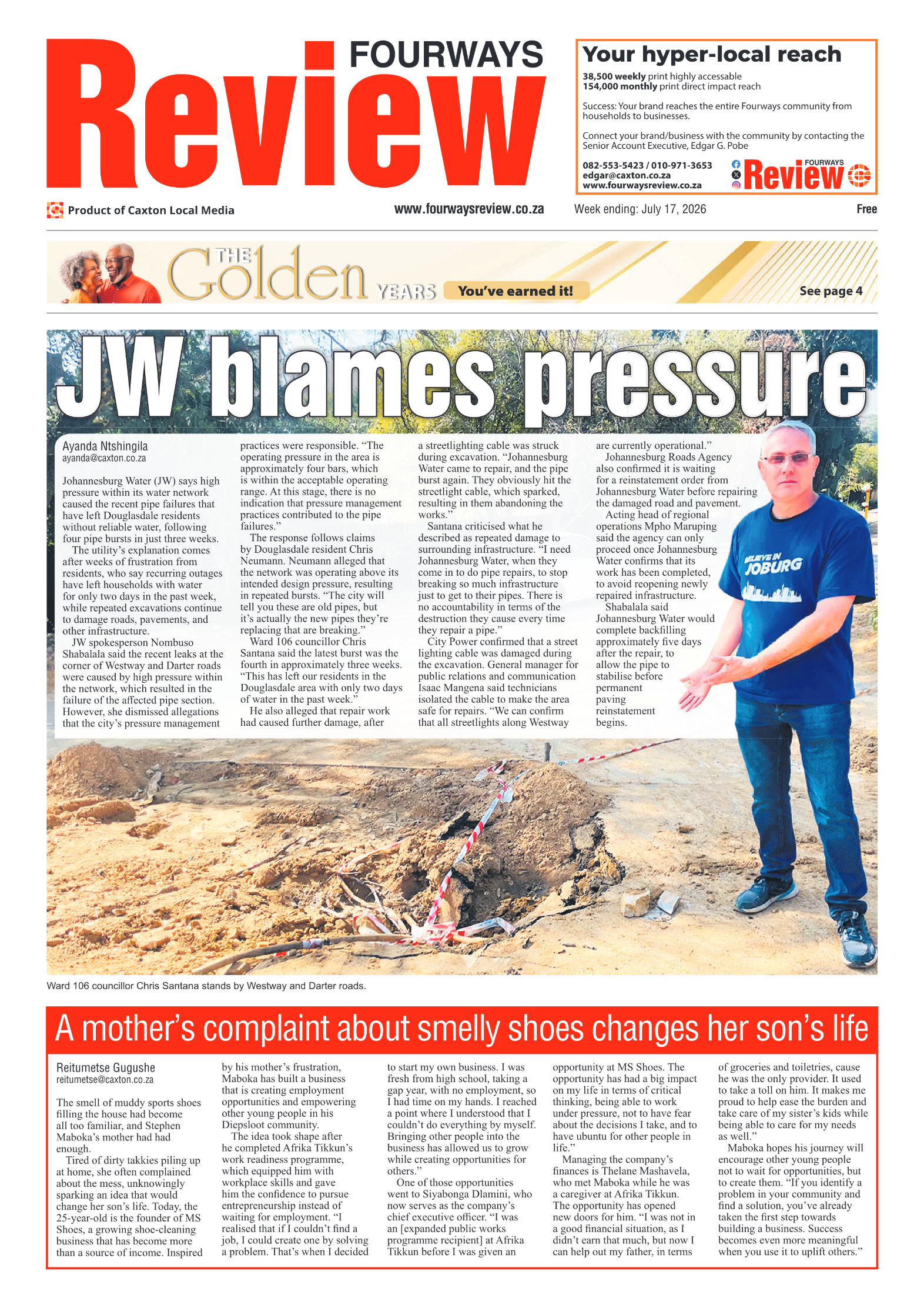 Fourways Review 17 July 2026 page 1