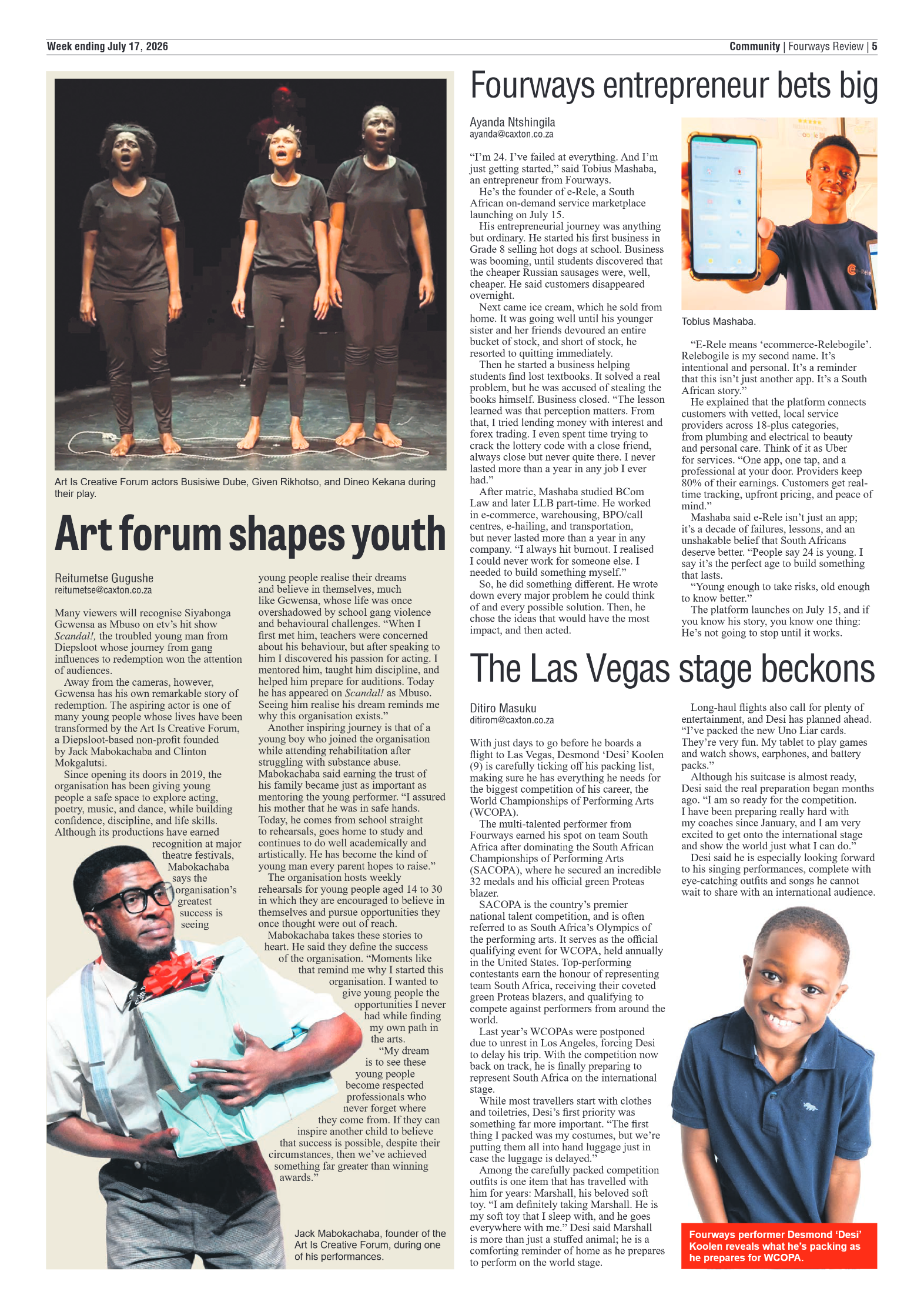 Fourways Review 17 July 2026 page 5