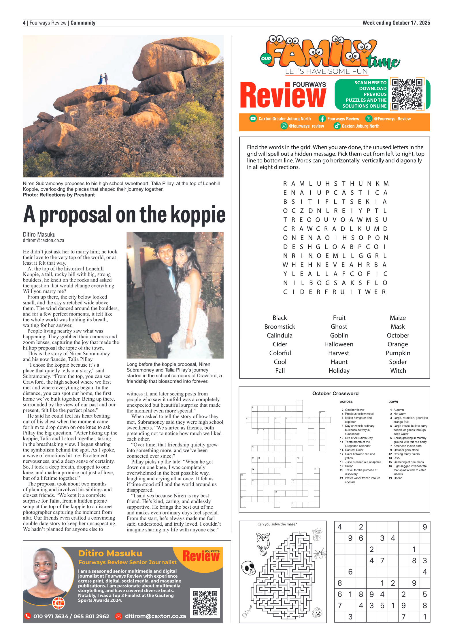 Fourways Review 17 October 2025 page 4