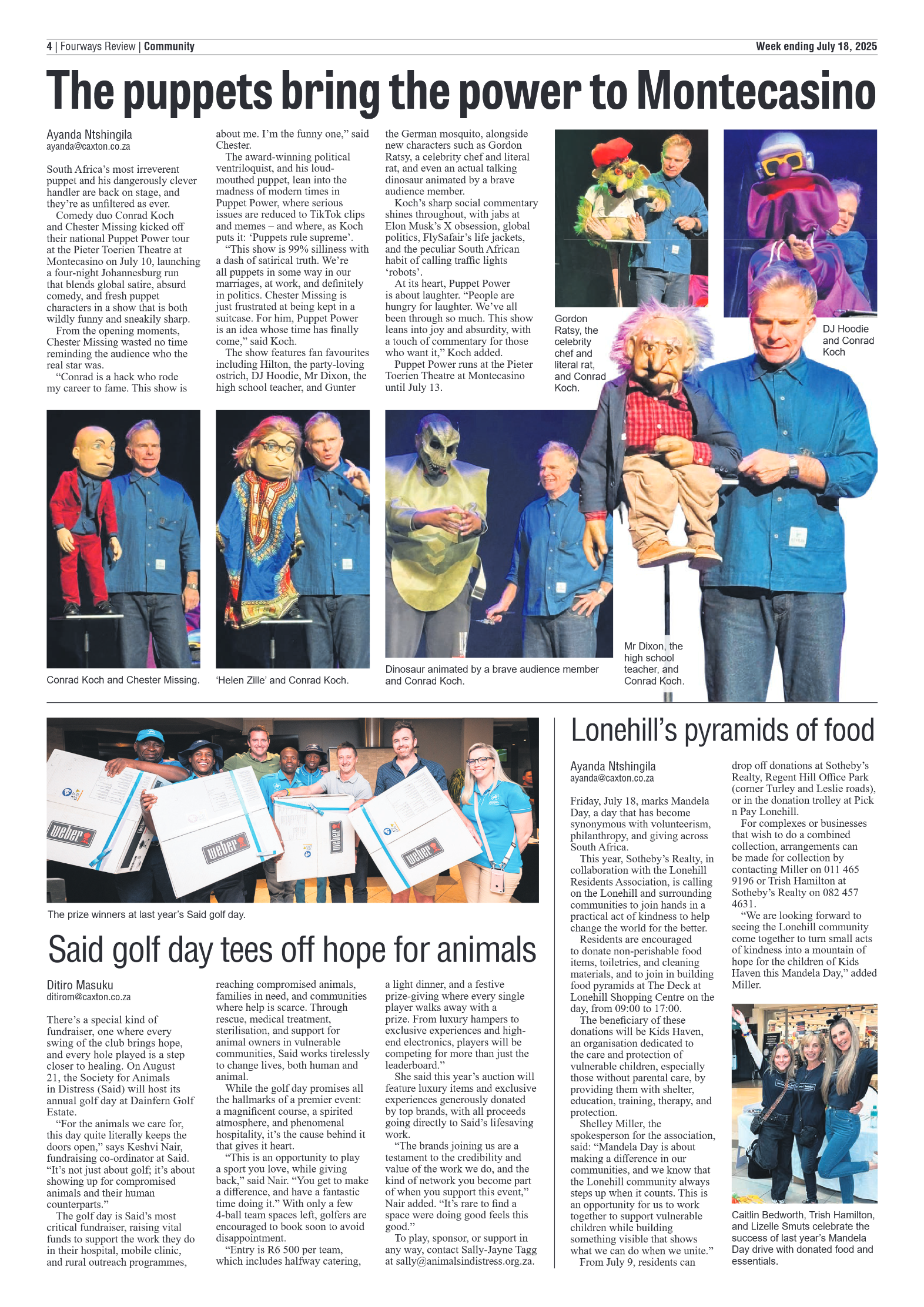 Fourways Review 18 July 2025 page 4