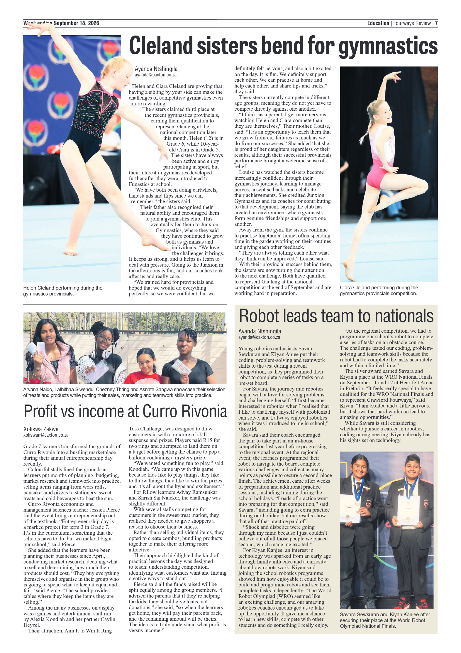 Fourways Review 18 September 2026 page 7