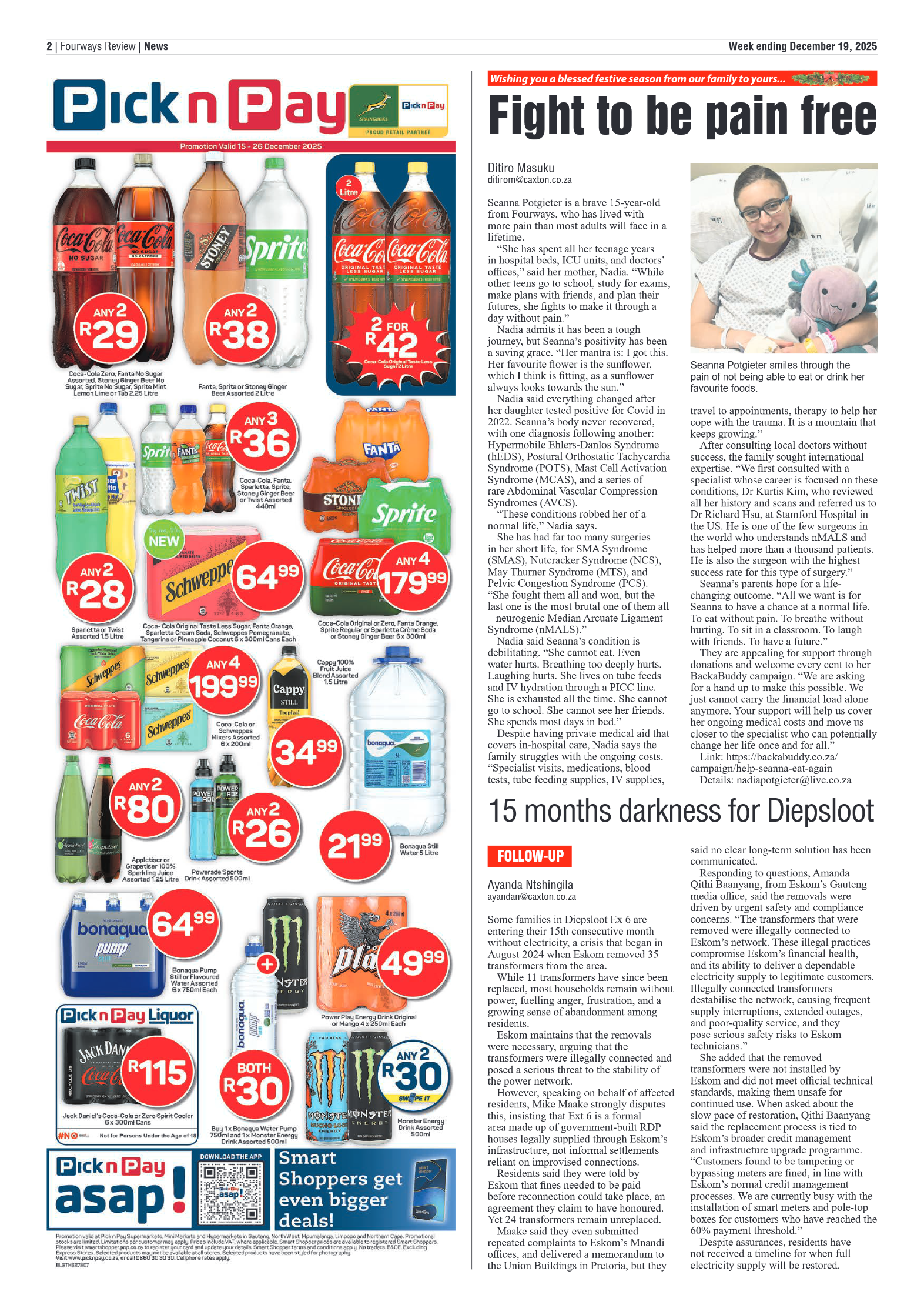 Fourways Review 19 December 2025 page 2