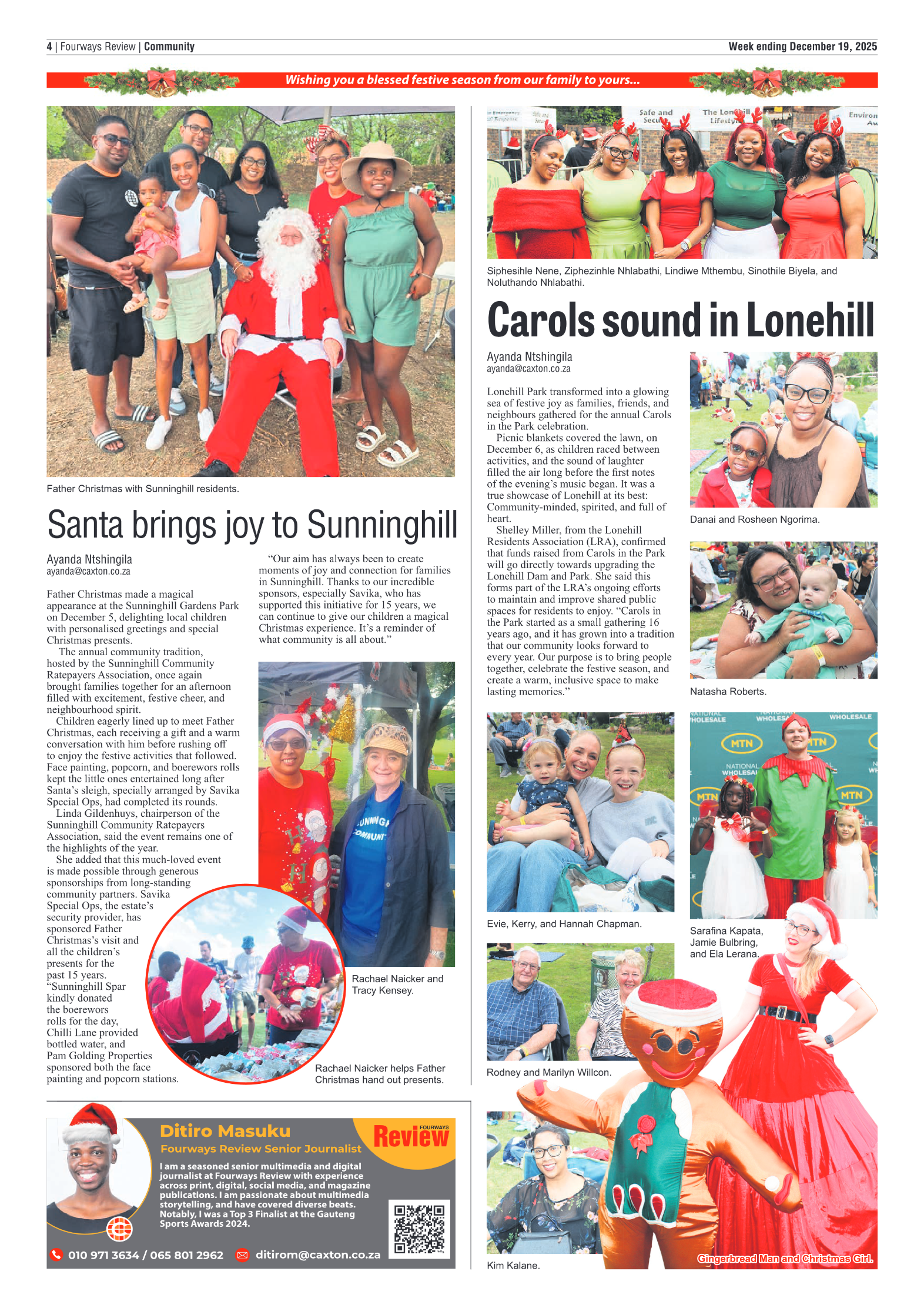 Fourways Review 19 December 2025 page 4