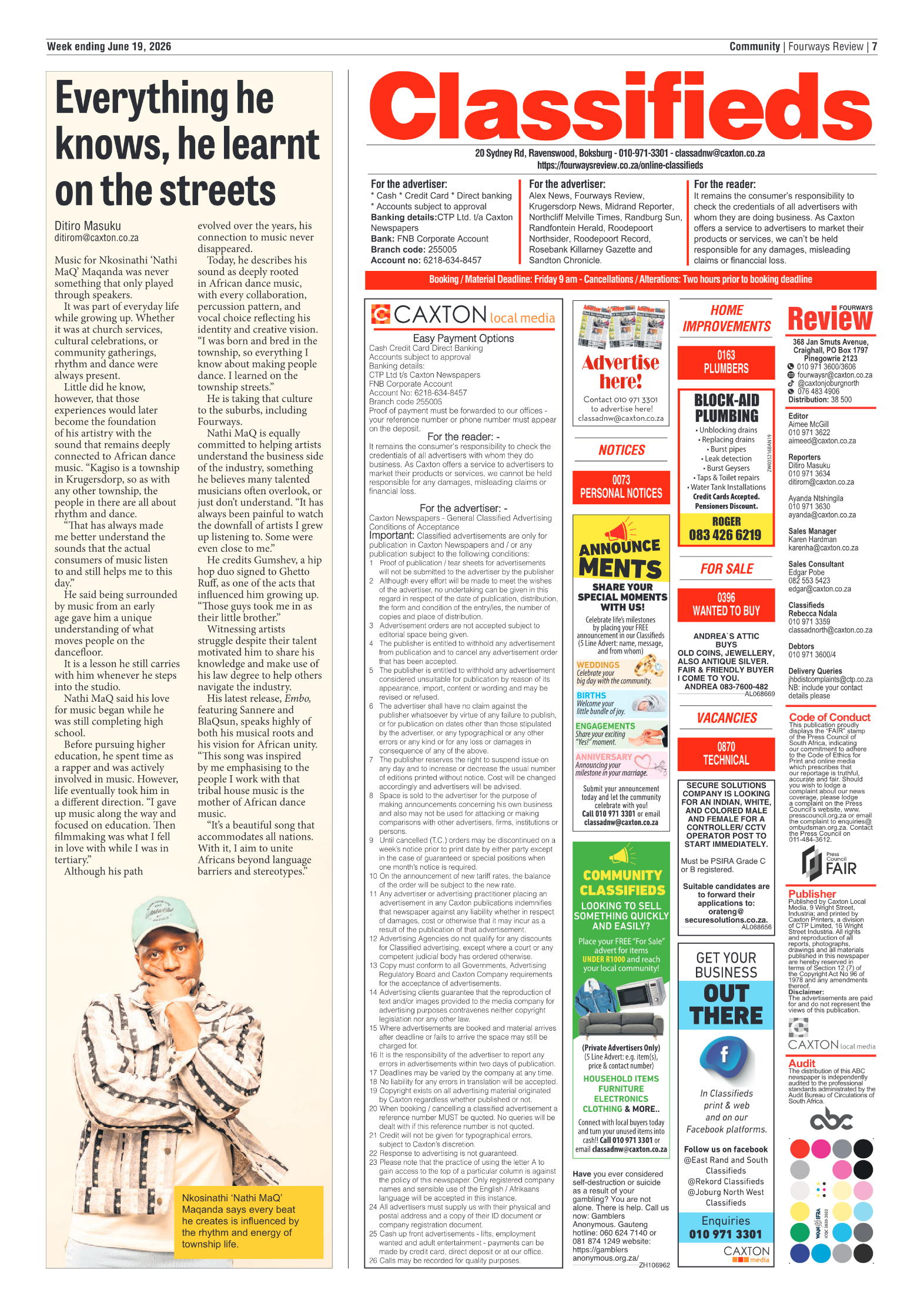 Fourways Review 19 June 2026 page 7