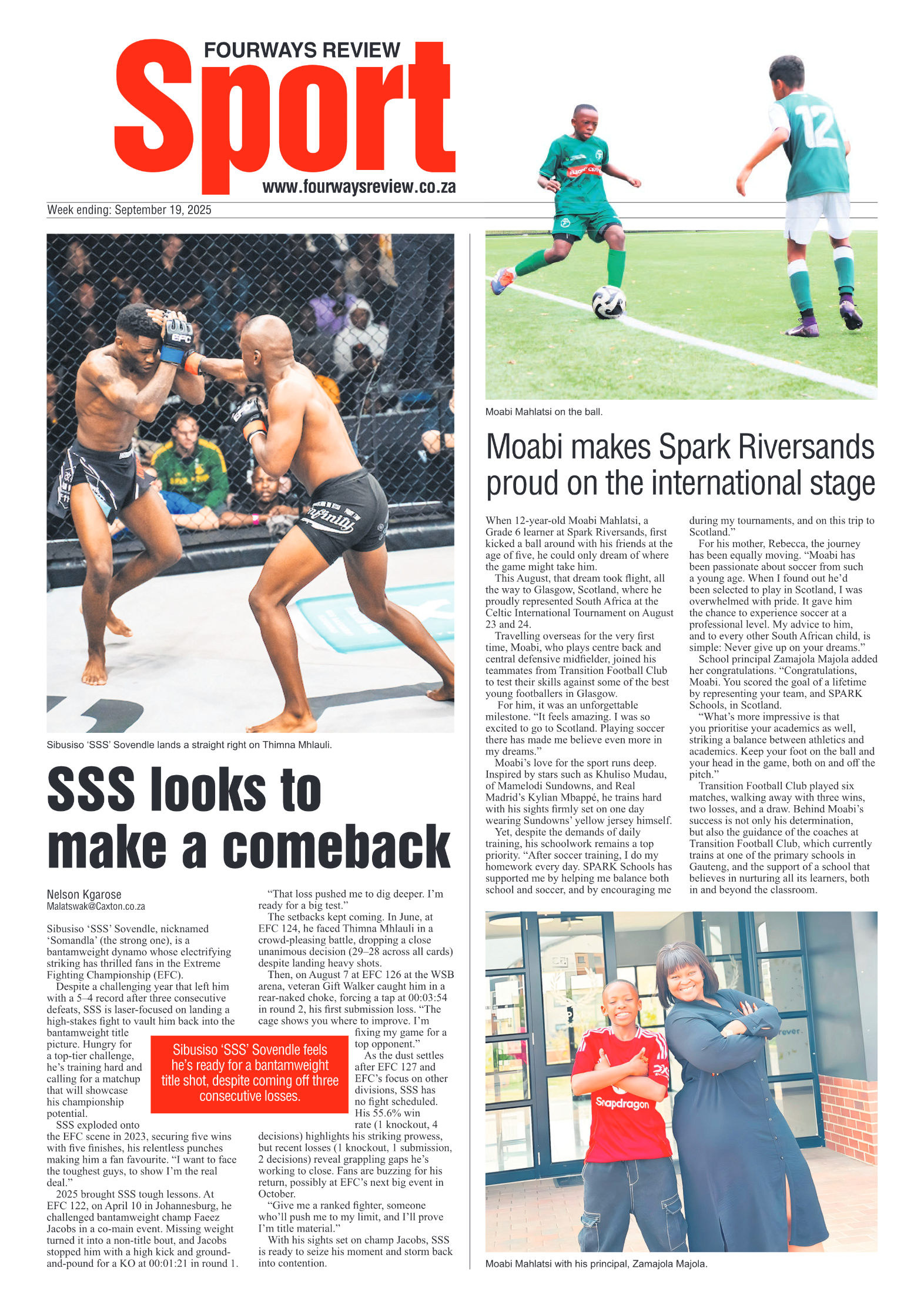 Fourways Review 19 September 2025 page 10