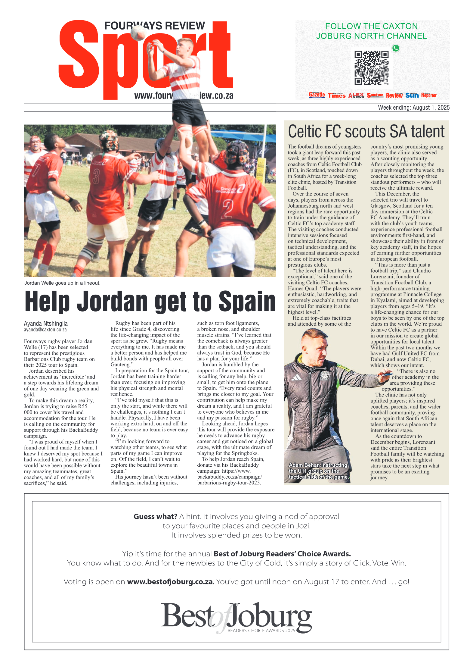 Fourways Review 1 August 2025 page 16