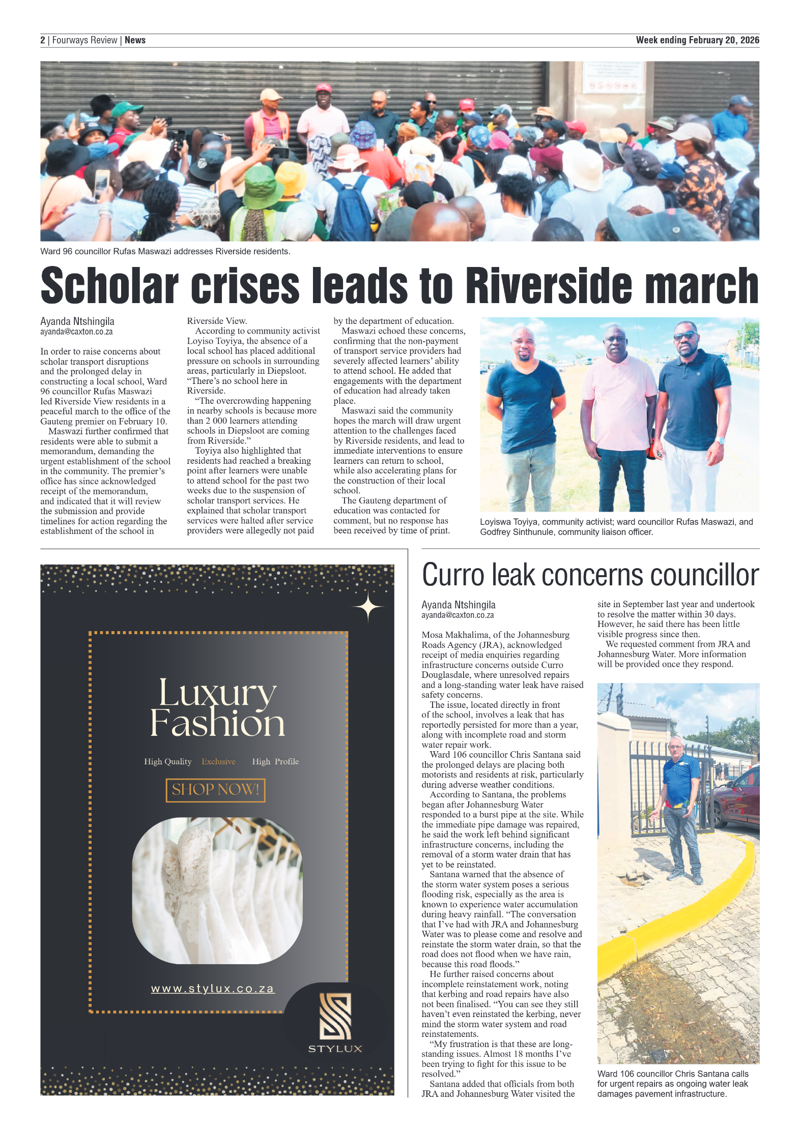 Fourways Review 20 February 2026 page 2