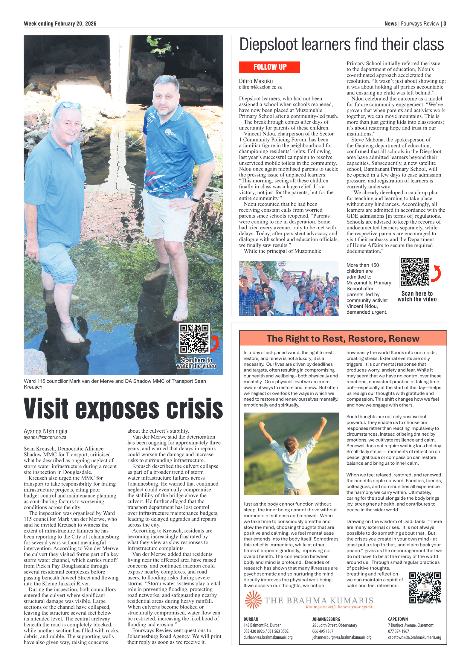 Fourways Review 20 February 2026 page 3