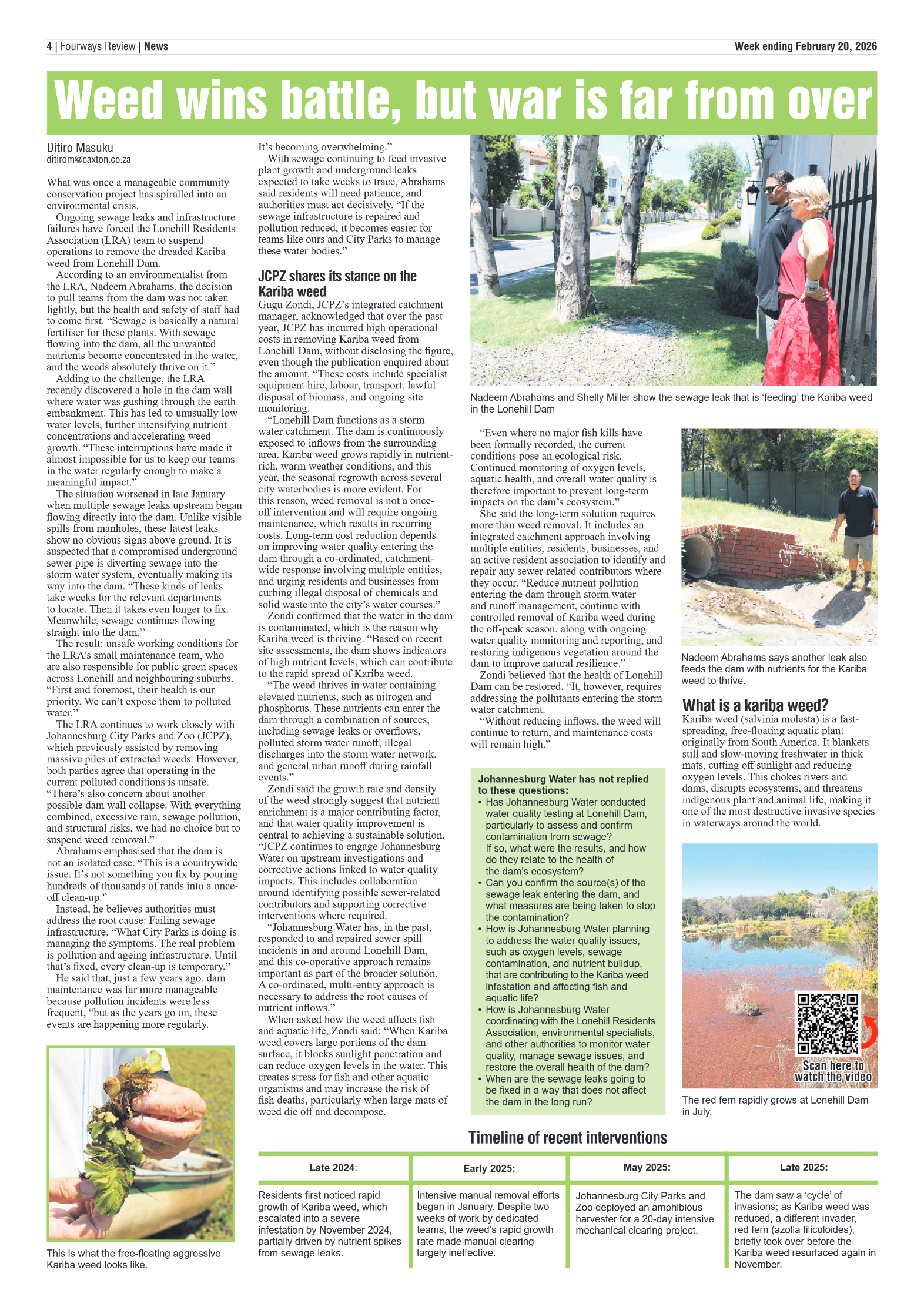 Fourways Review 20 February 2026 page 4