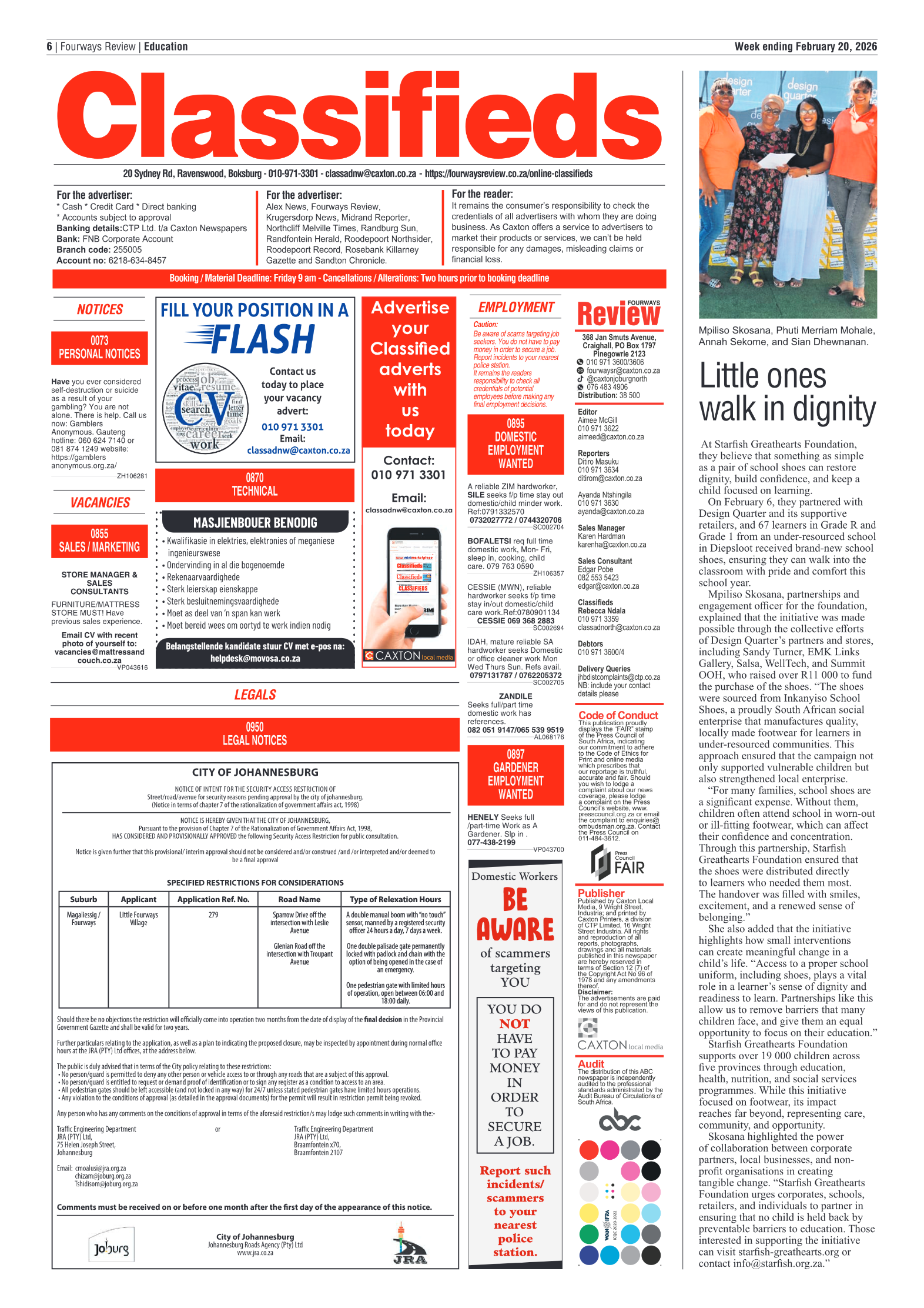 Fourways Review 20 February 2026 page 6