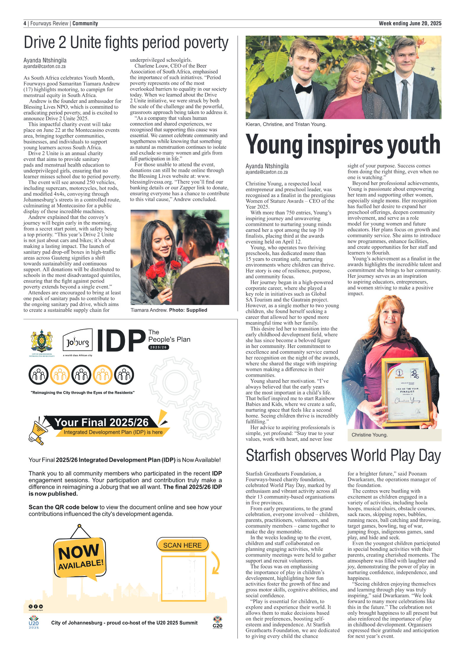 Fourways Review 20 June 2025 page 4