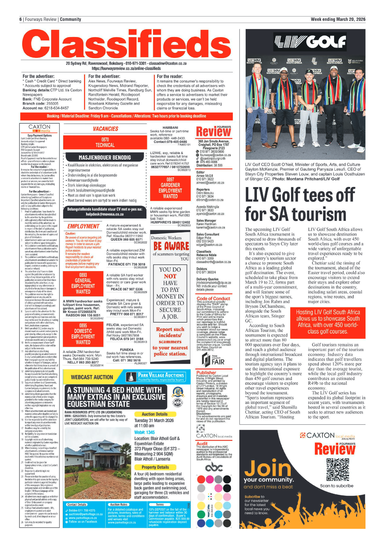 Fourways Review 20 March 2026 page 6