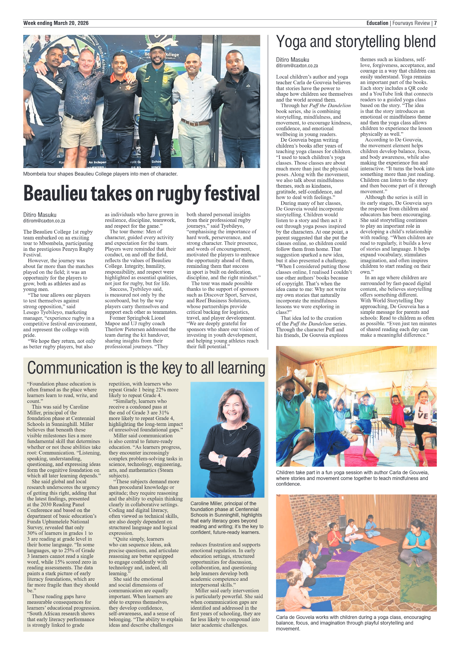 Fourways Review 20 March 2026 page 7